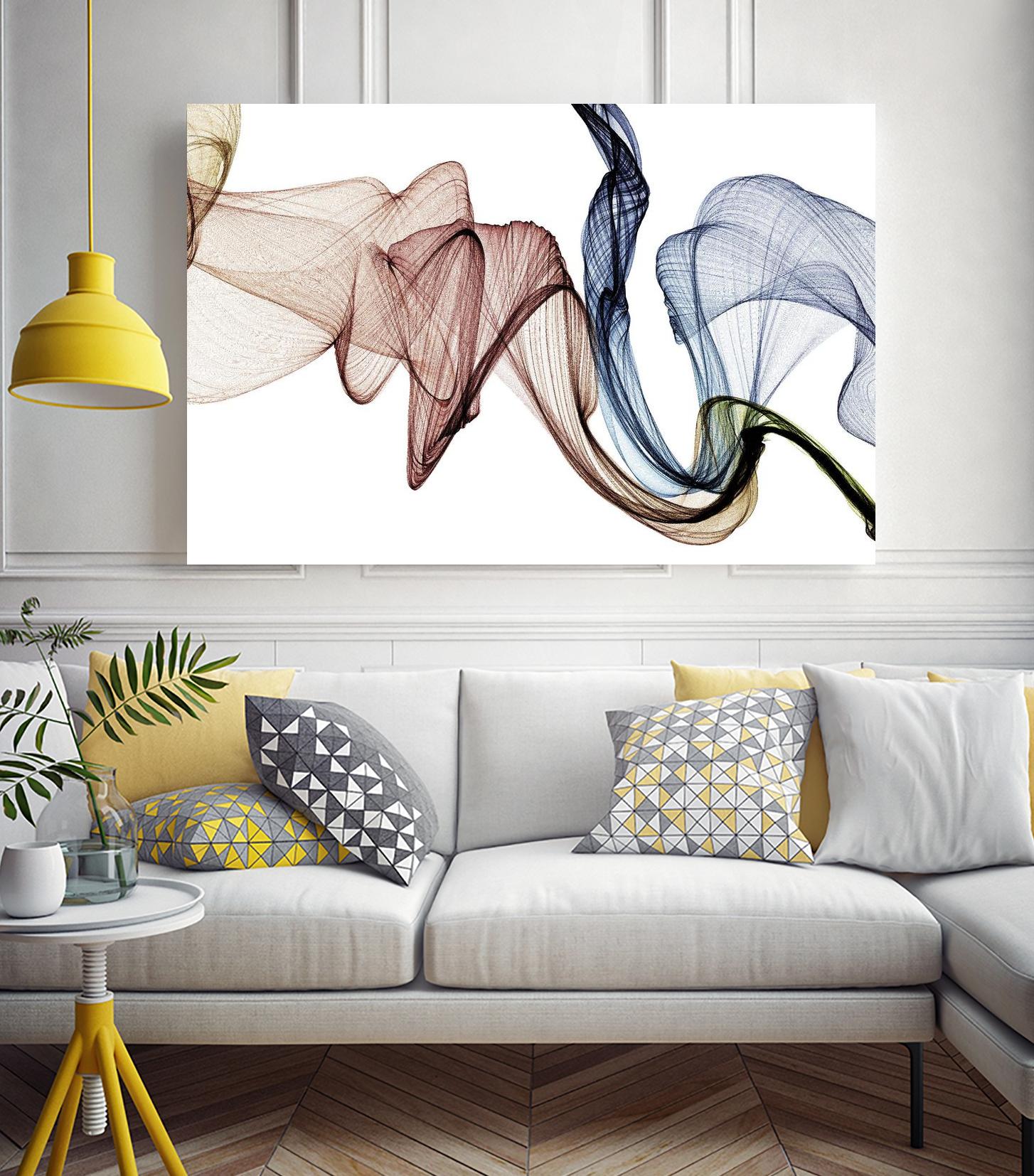 The Invisible World I by Irena Orlov on GIANT ART - beige abstract