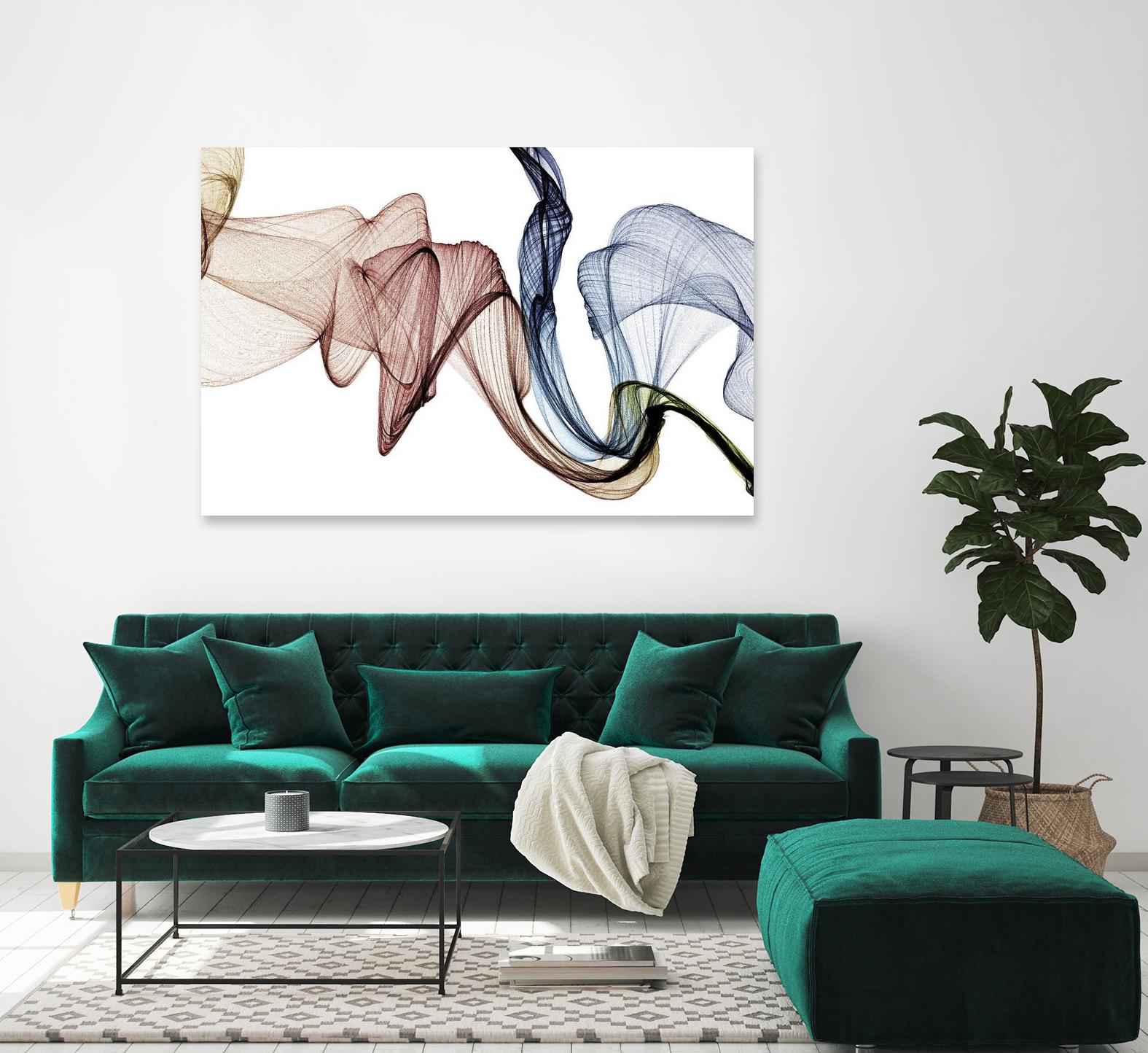 The Invisible World I by Irena Orlov on GIANT ART - beige abstract