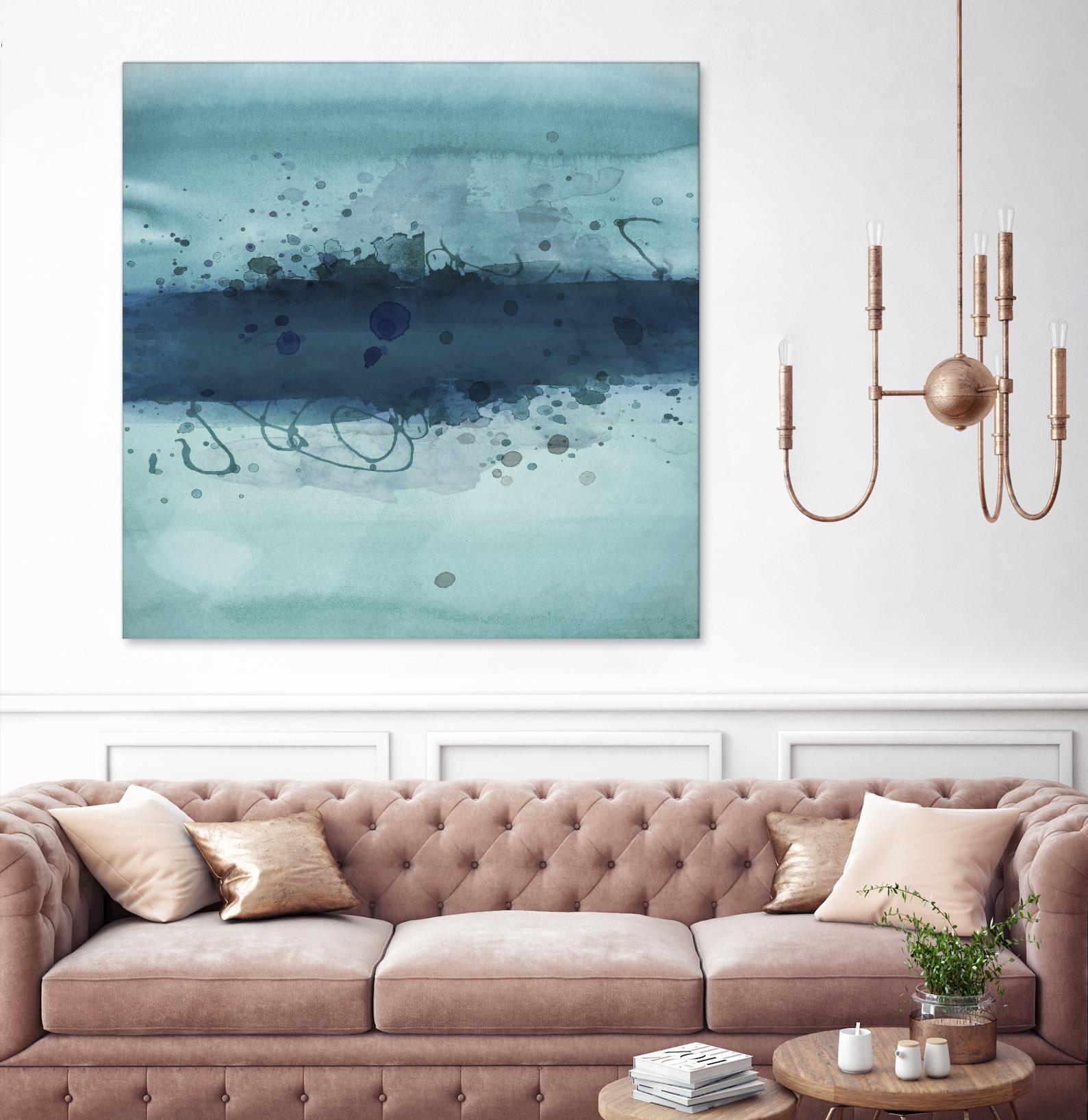 Into the Deep I by PI Studio on GIANT ART - blue abstract