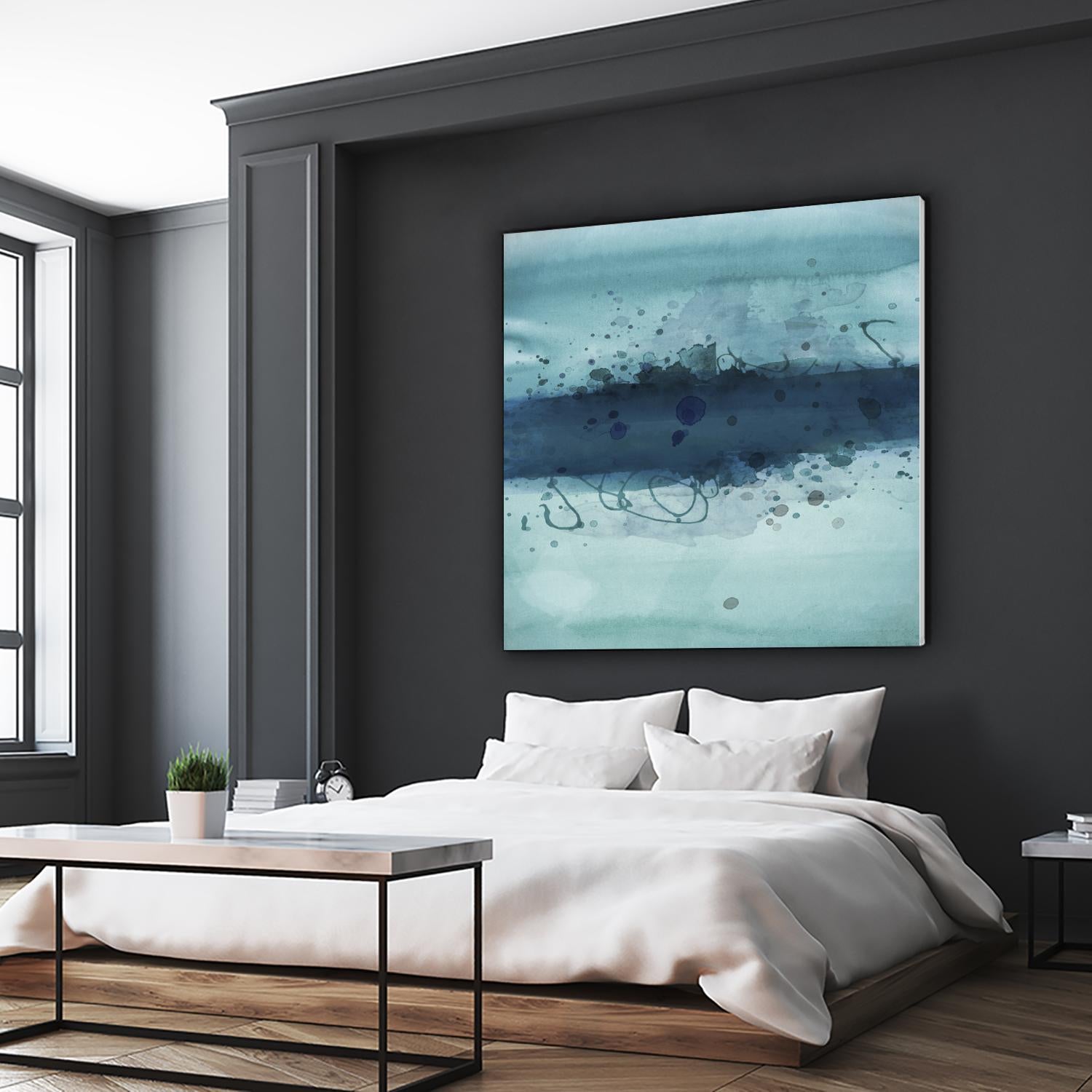 Into the Deep I by PI Studio on GIANT ART - blue abstract