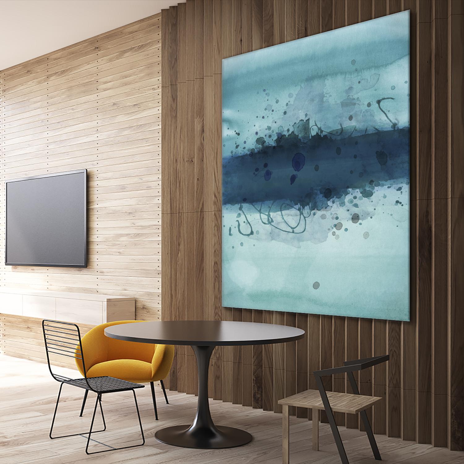 Into the Deep I by PI Studio on GIANT ART - blue abstract