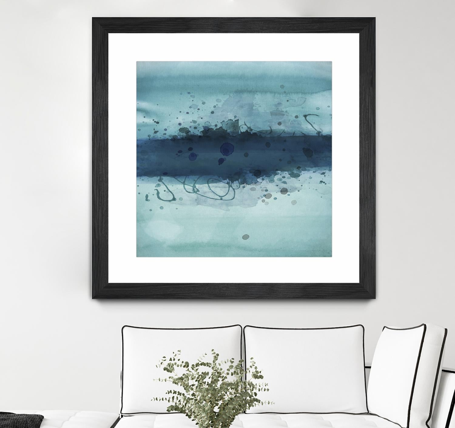 Into the Deep I by PI Studio on GIANT ART - blue abstract