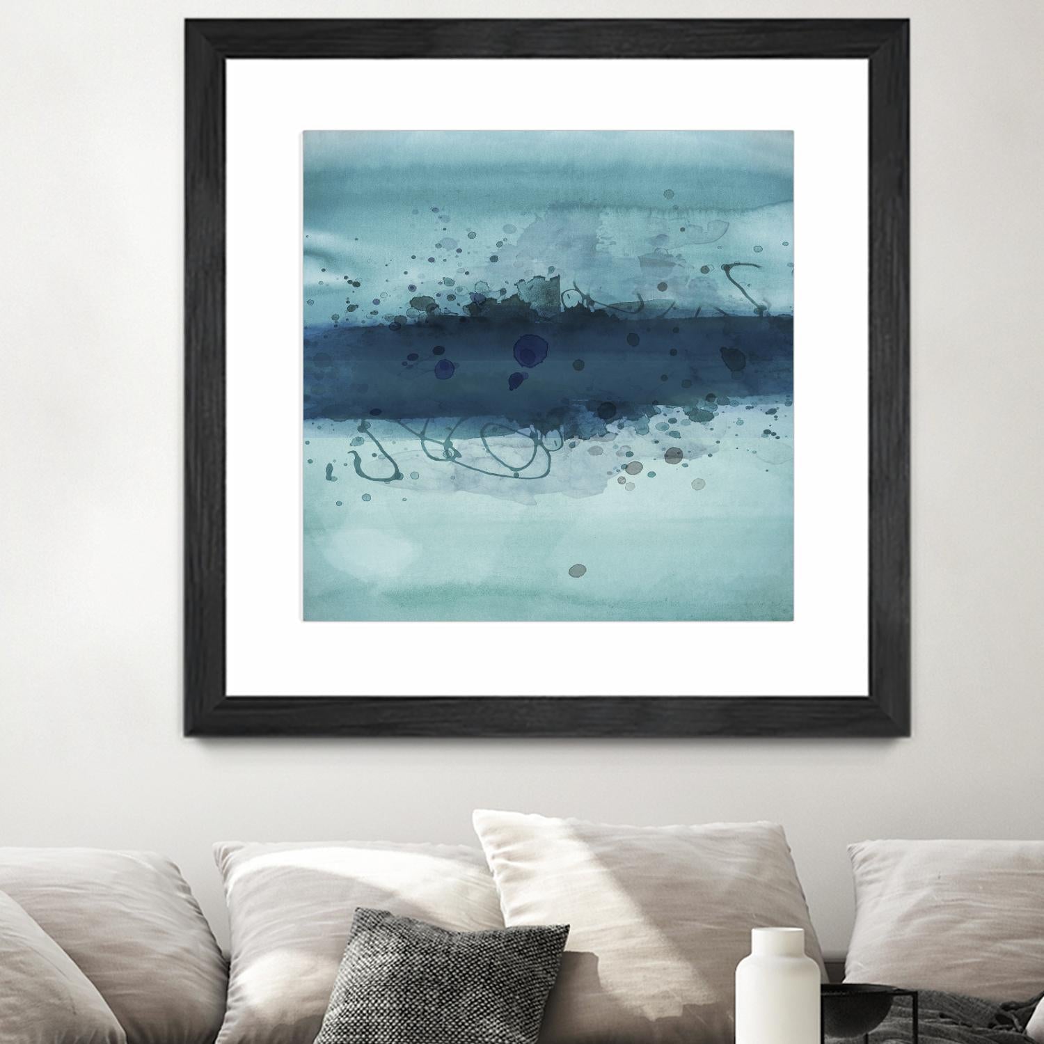 Into the Deep I by PI Studio on GIANT ART - blue abstract