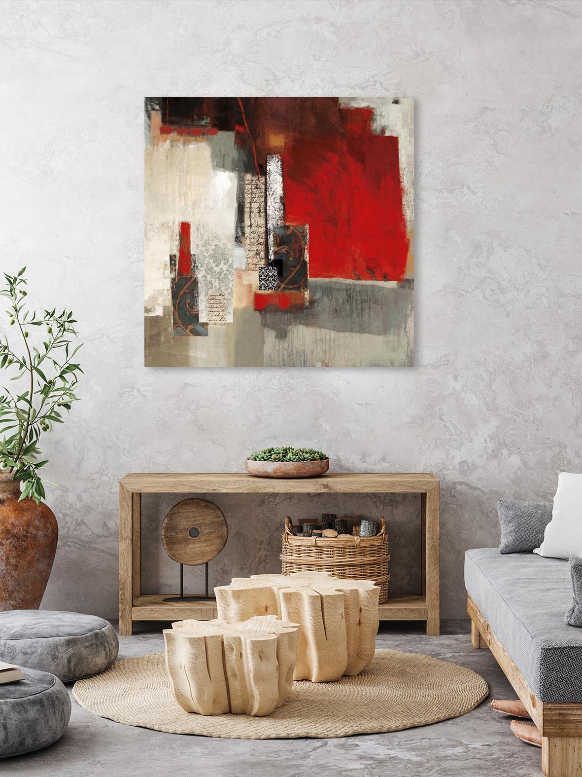 Crimson Tide by PI Studio on GIANT ART - beige abstract