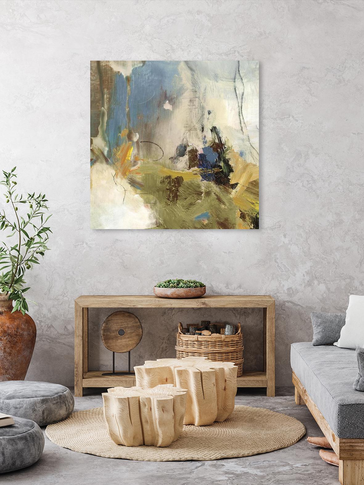 Crashing Waves I by PI Studio on GIANT ART - blue abstract