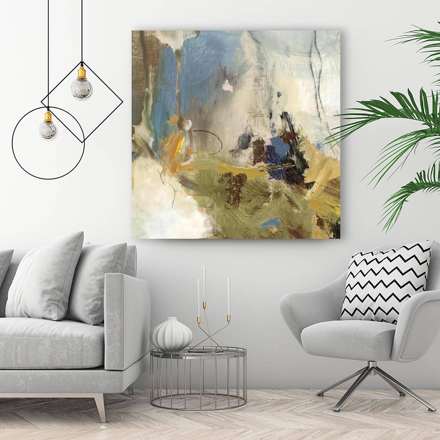 Crashing Waves I by PI Studio on GIANT ART - blue abstract