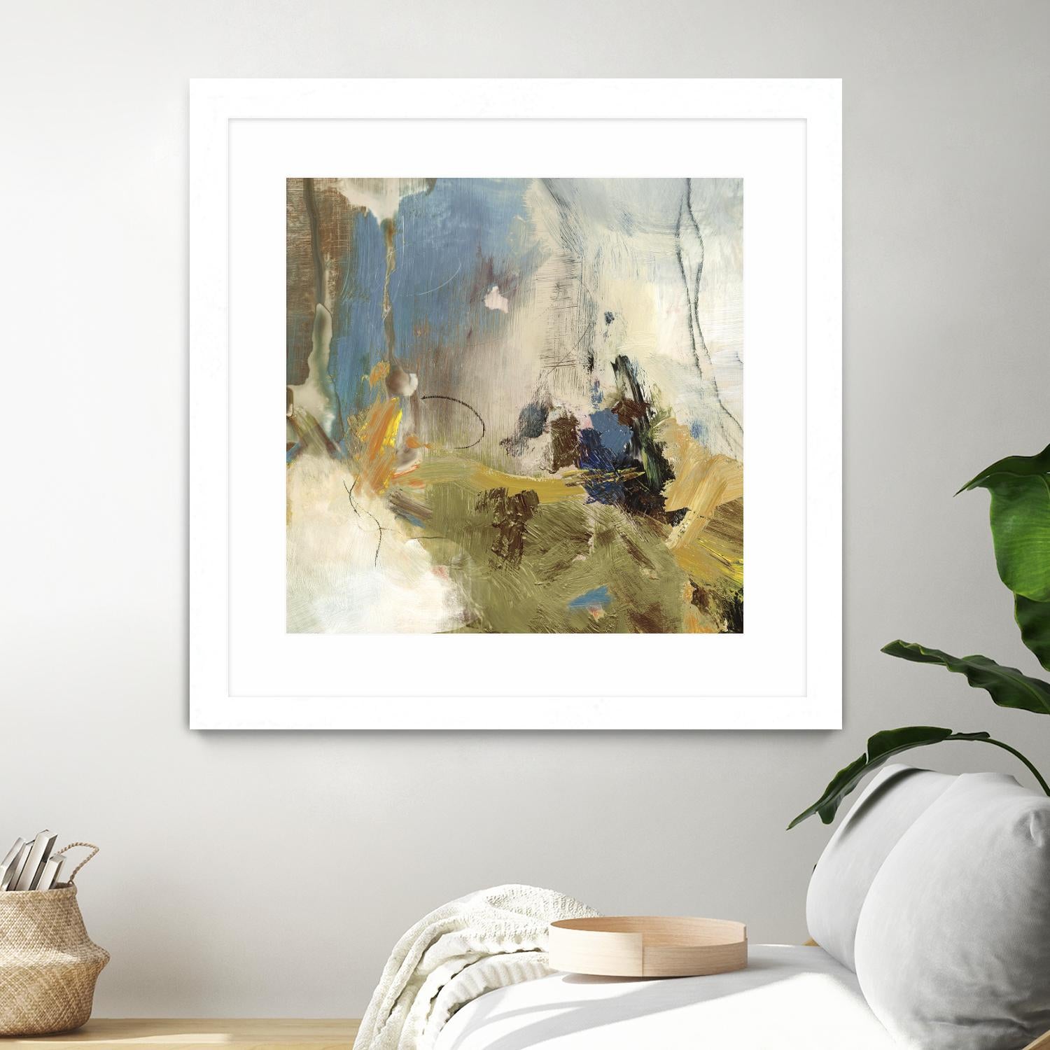 Crashing Waves I by PI Studio on GIANT ART - blue abstract