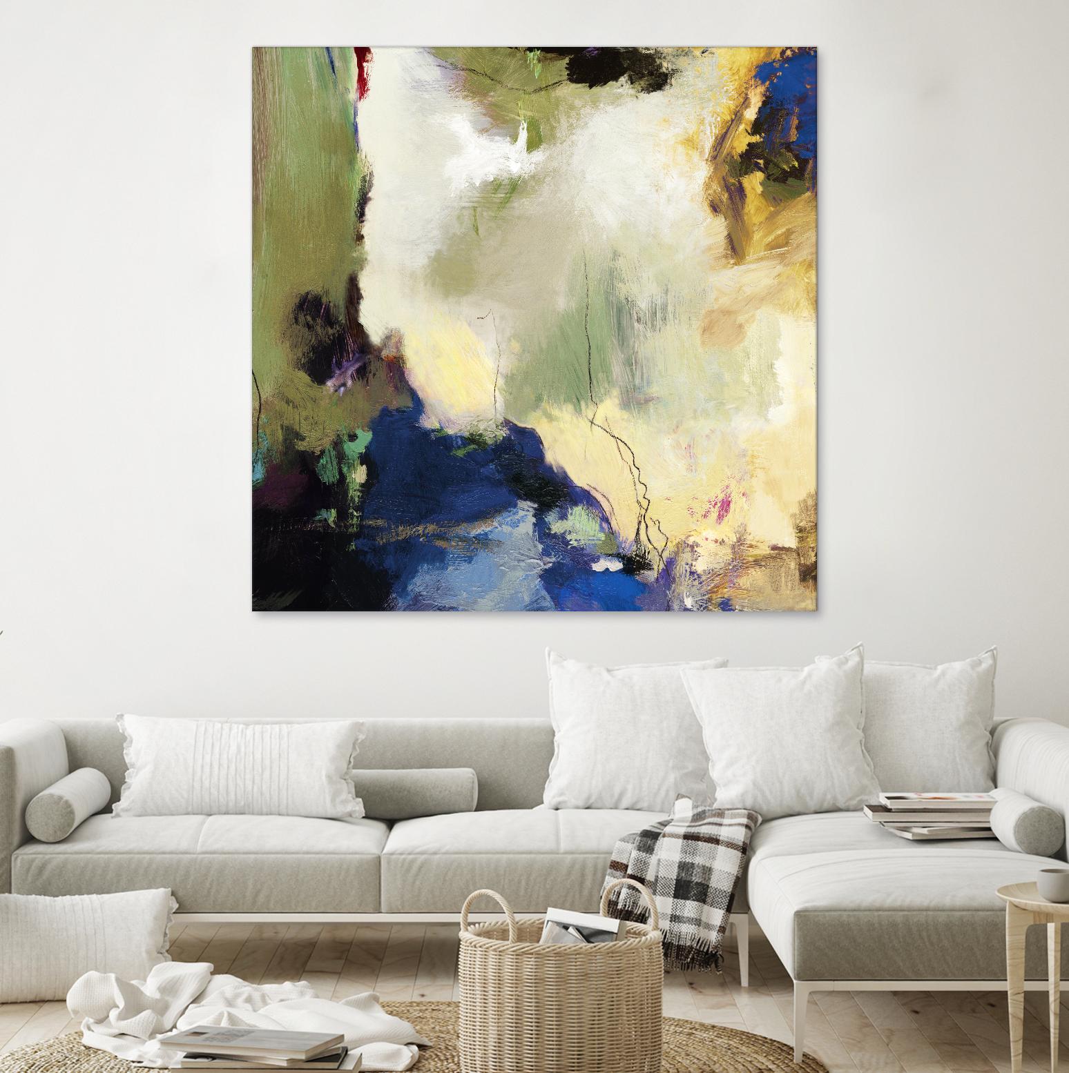 Elegant Mess by PI Studio on GIANT ART - beige abstract