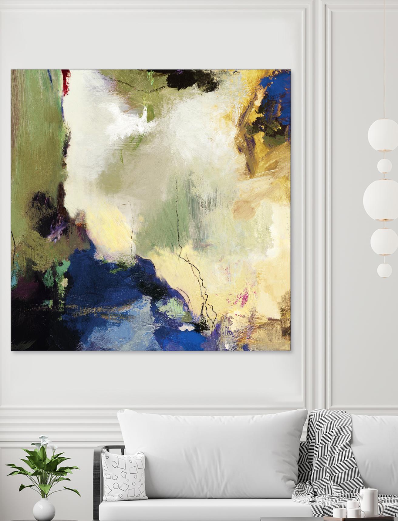 Elegant Mess by PI Studio on GIANT ART - beige abstract