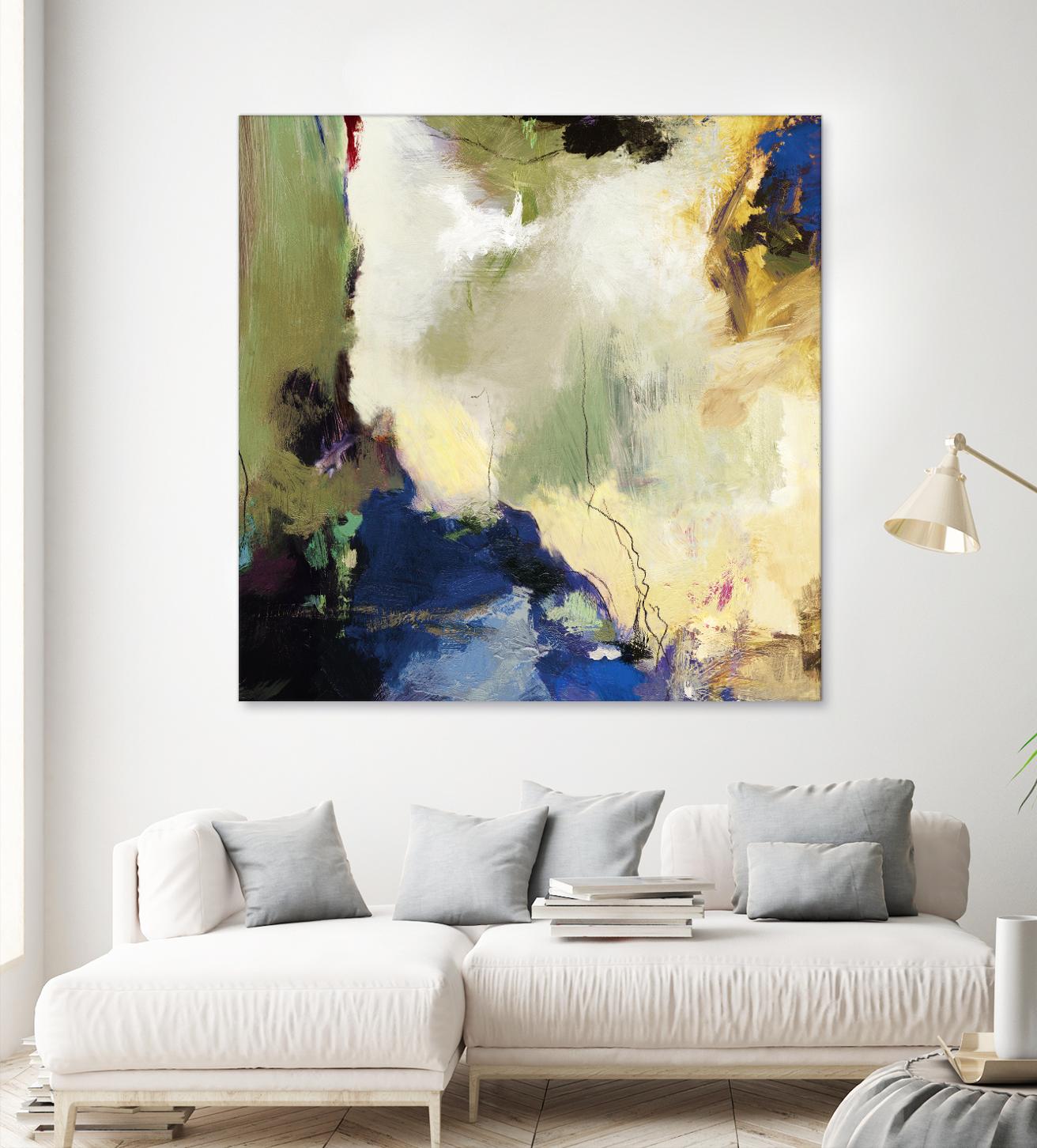 Elegant Mess by PI Studio on GIANT ART - beige abstract