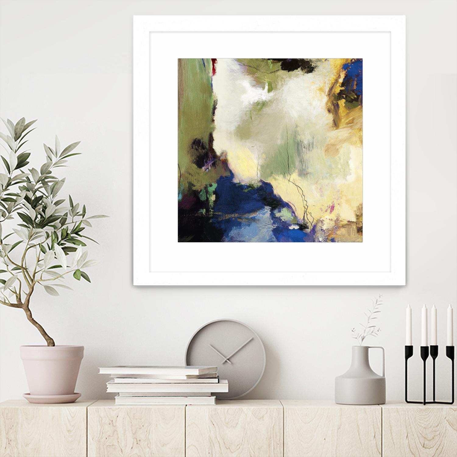 Elegant Mess by PI Studio on GIANT ART - beige abstract