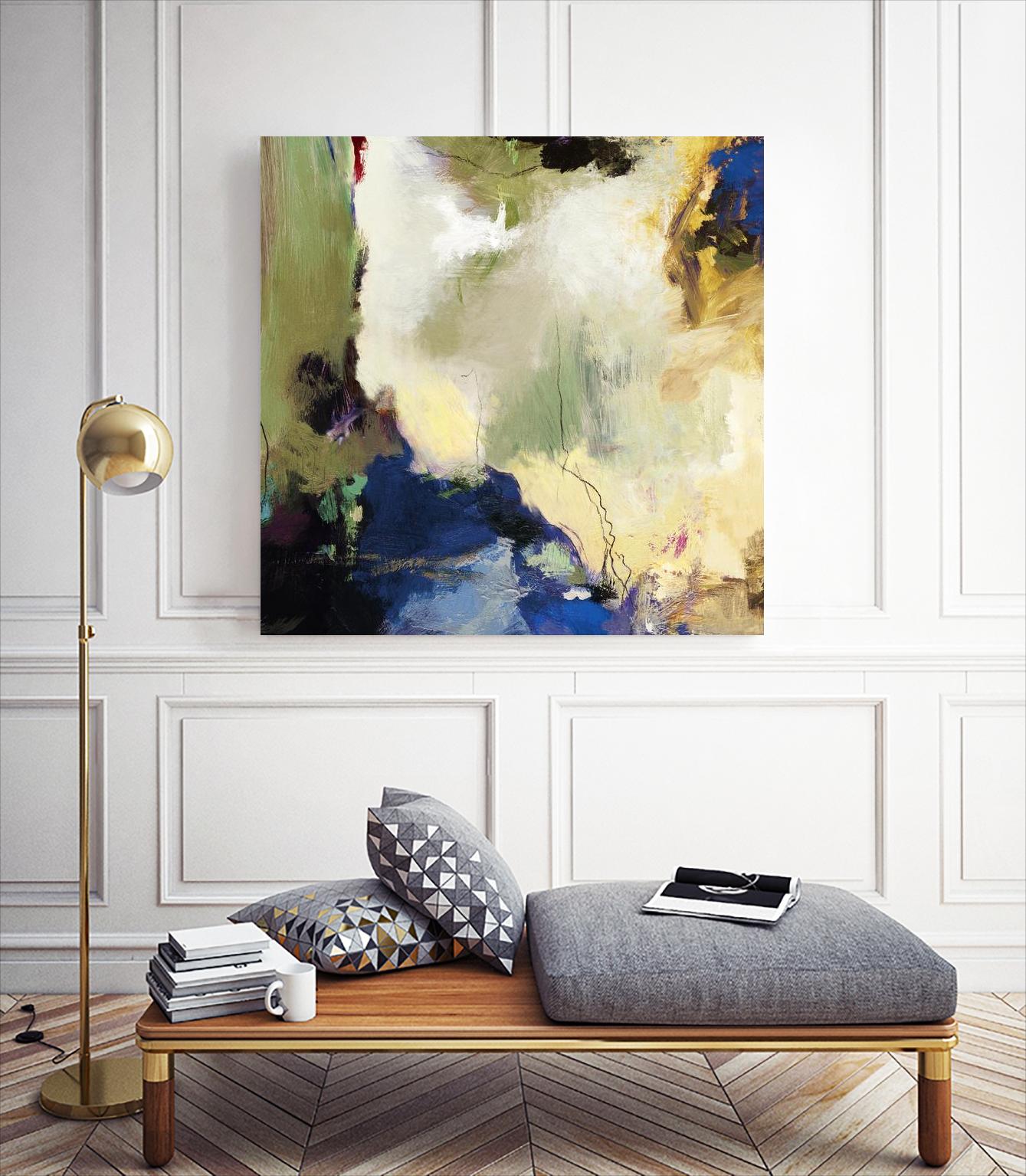 Elegant Mess by PI Studio on GIANT ART - beige abstract