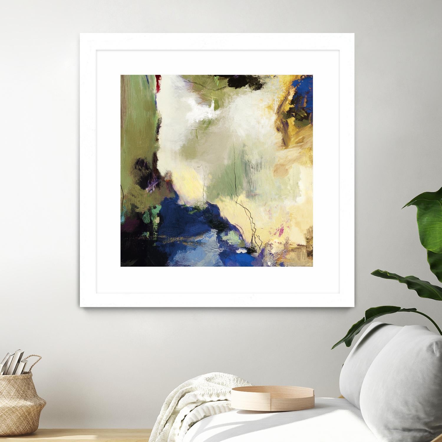 Elegant Mess by PI Studio on GIANT ART - beige abstract