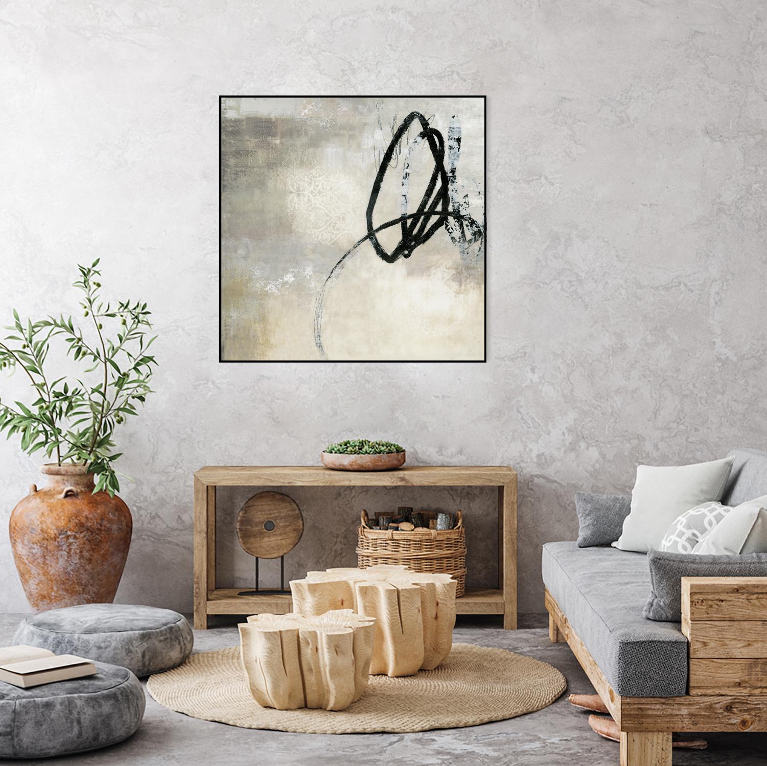 Soft Touch I by PI Studio on GIANT ART - beige abstract