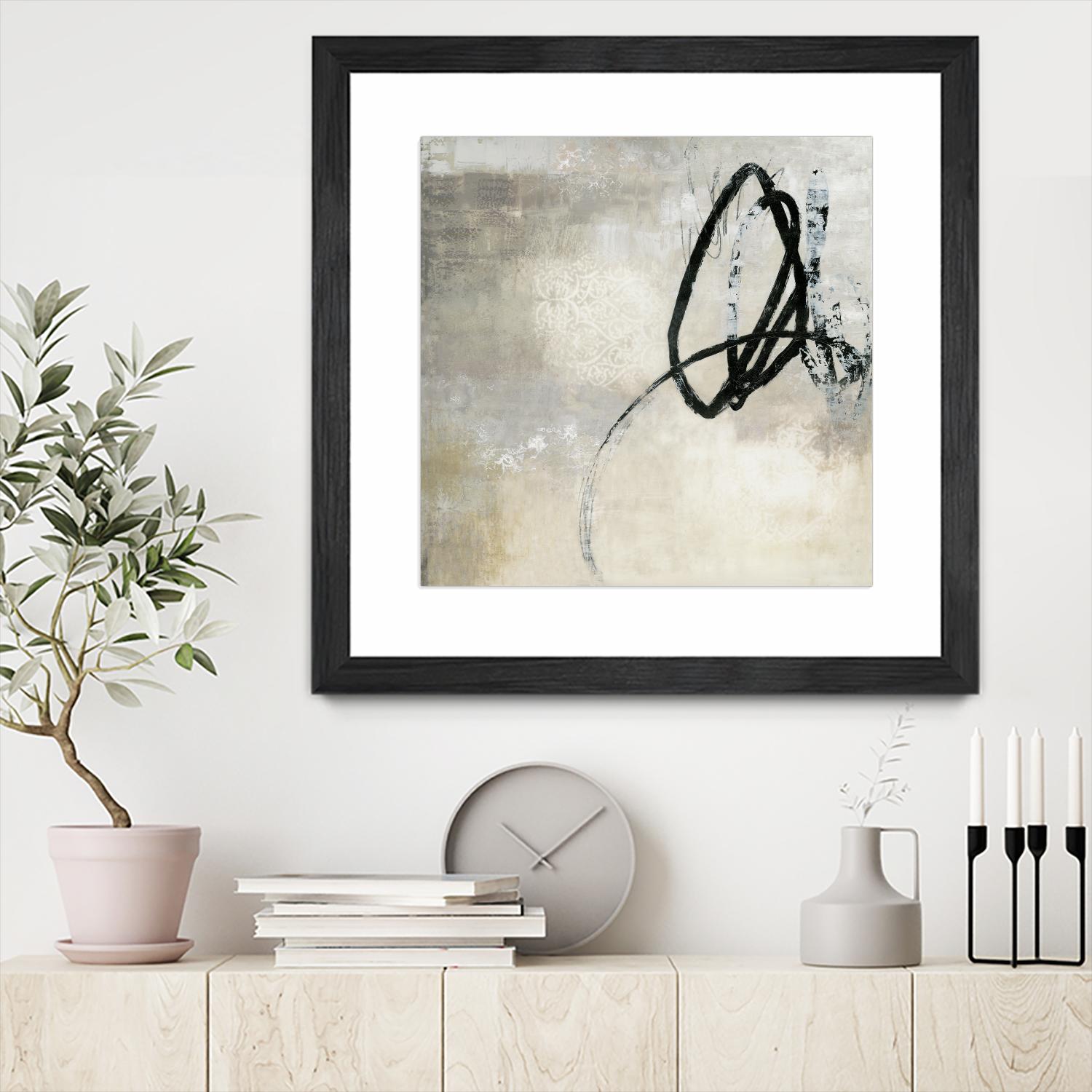 Soft Touch I by PI Studio on GIANT ART - beige abstract