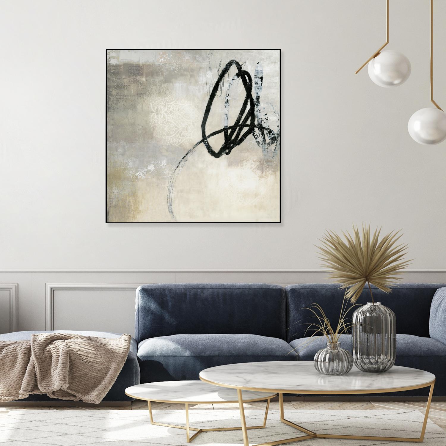Soft Touch I by PI Studio on GIANT ART - beige abstract