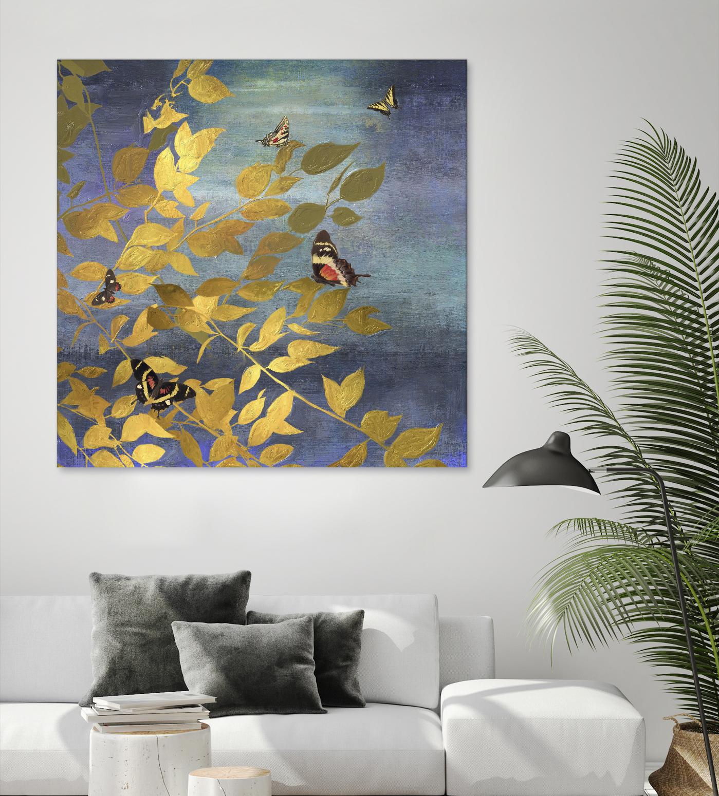 Meadow View by PI Studio on GIANT ART - yellow floral