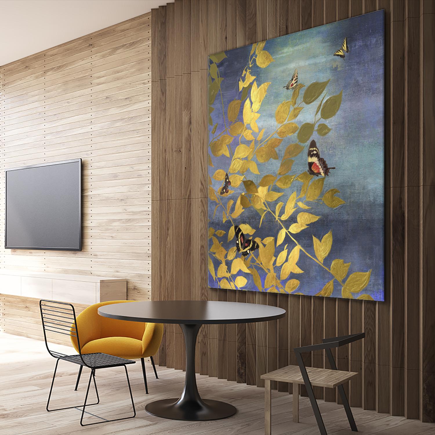 Meadow View by PI Studio on GIANT ART - yellow floral