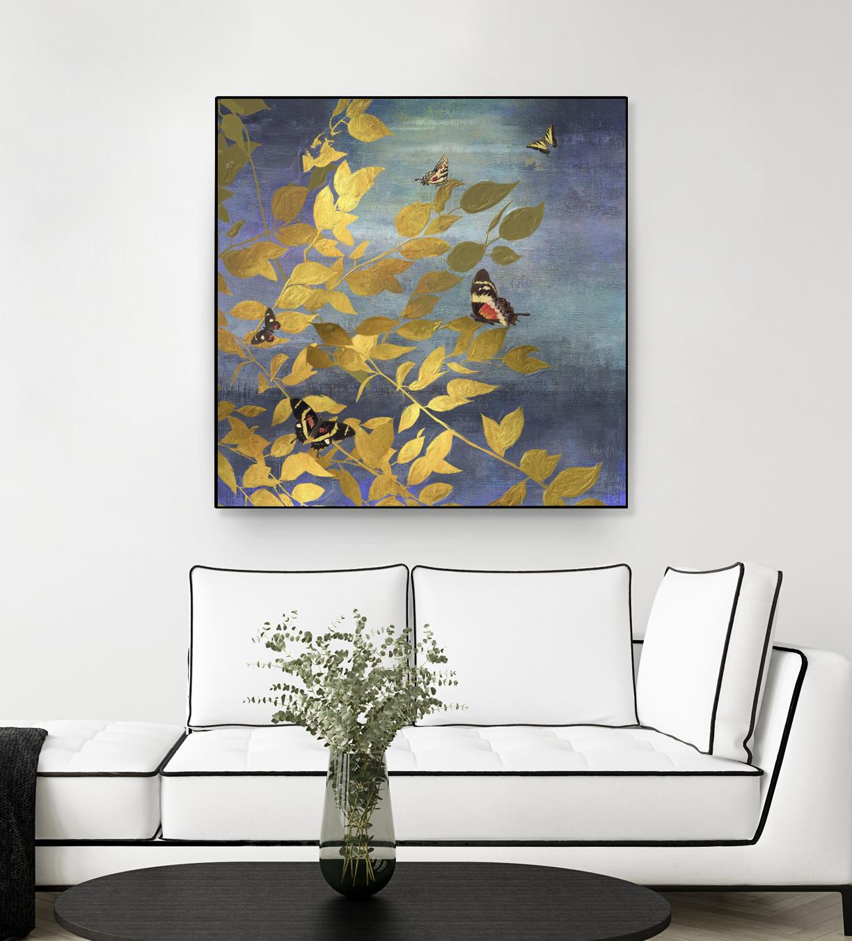 Meadow View by PI Studio on GIANT ART - yellow floral
