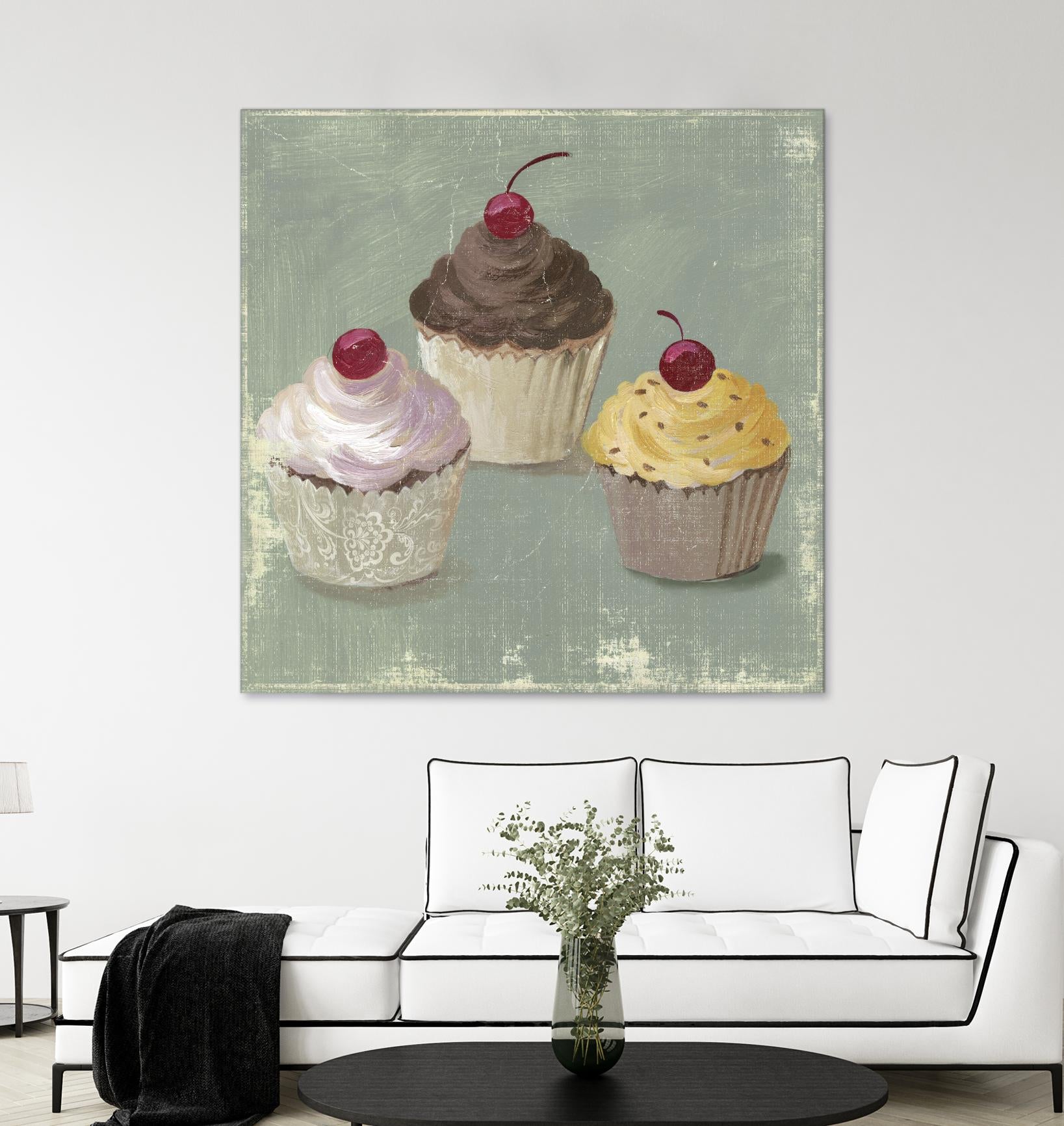 Cupcakes by PI Studio on GIANT ART - white fruit-food-drink