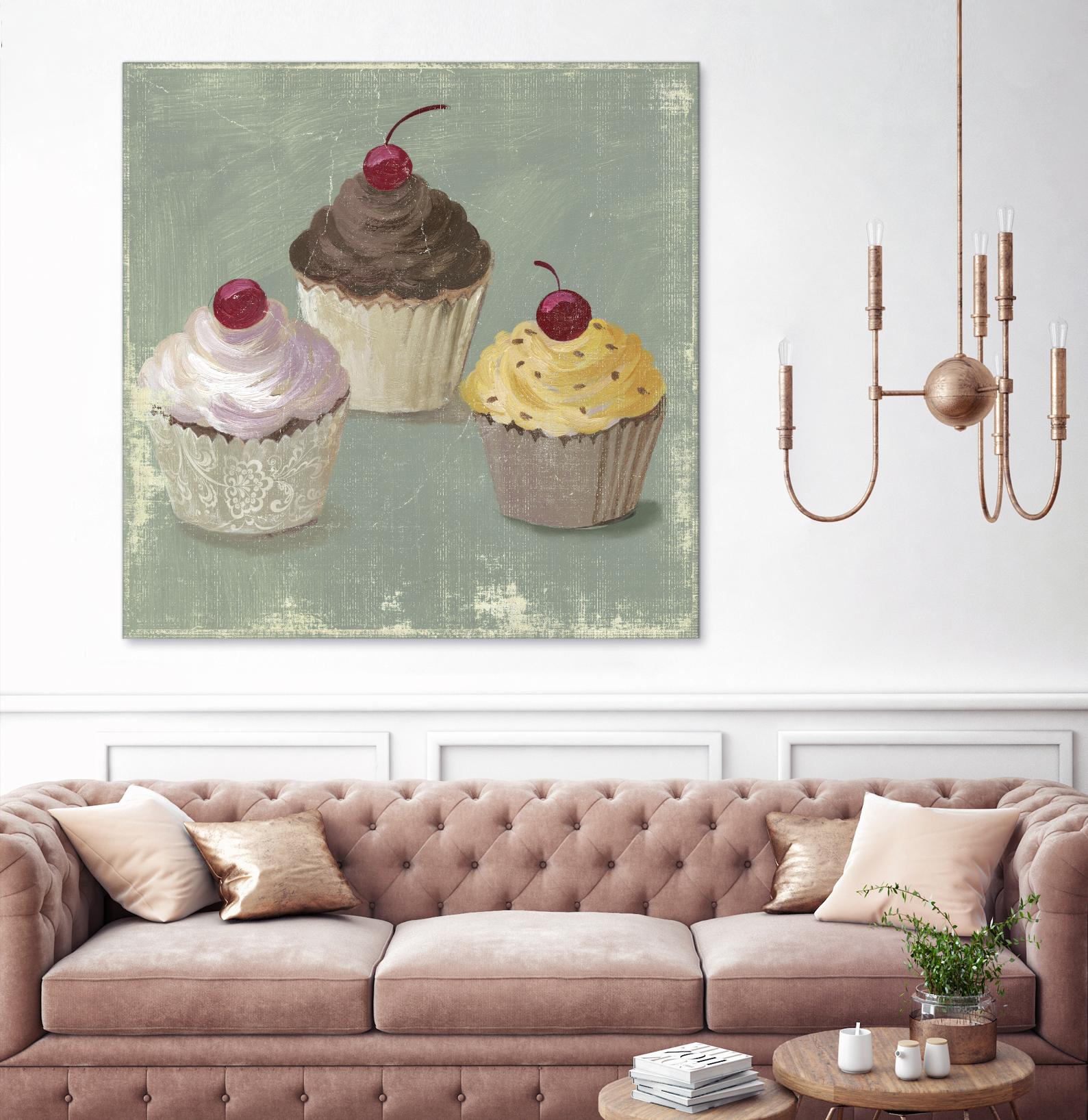 Cupcakes by PI Studio on GIANT ART - white fruit-food-drink