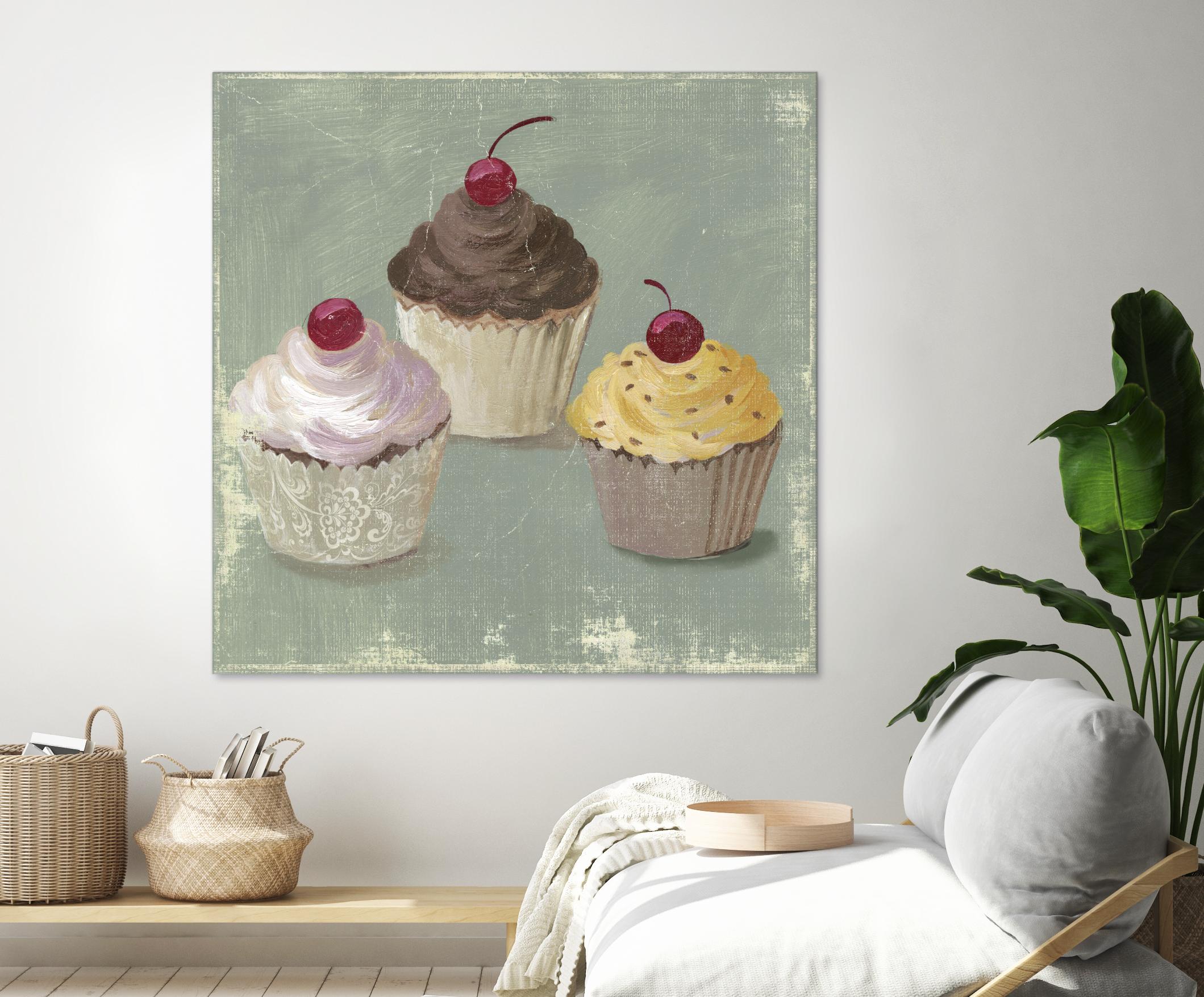 Cupcakes by PI Studio on GIANT ART - white fruit-food-drink