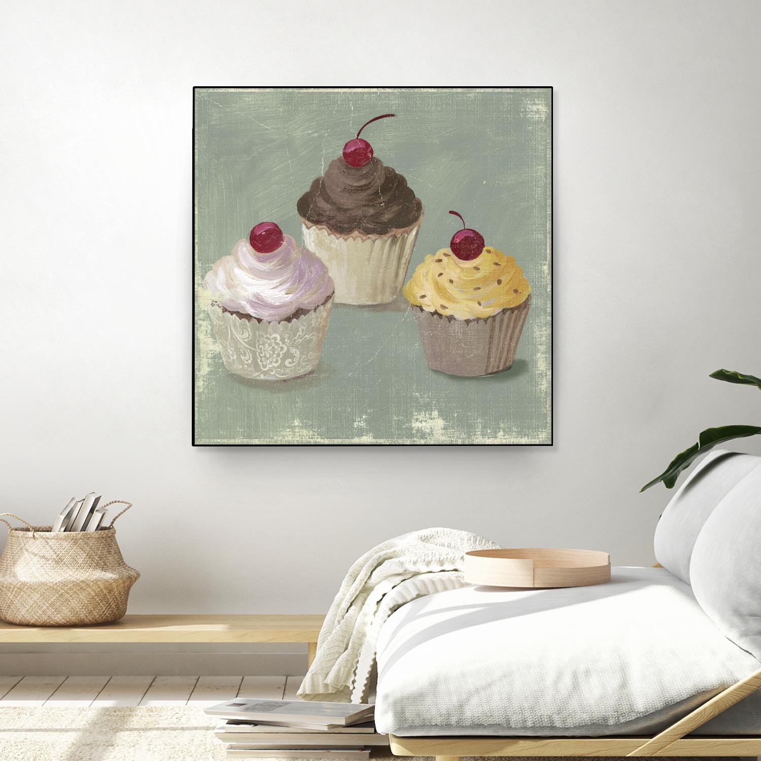 Cupcakes by PI Studio on GIANT ART - white fruit-food-drink