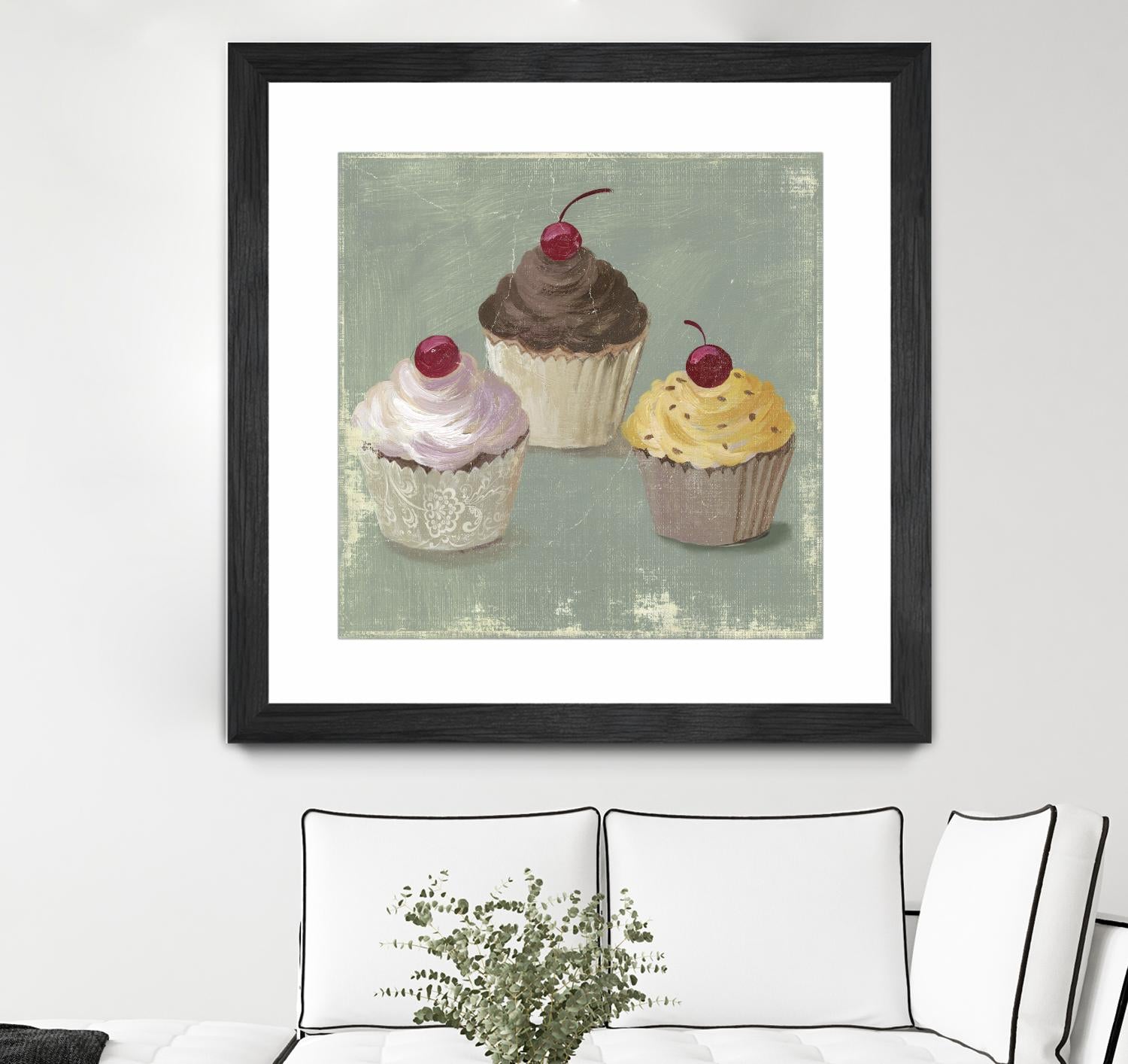 Cupcakes by PI Studio on GIANT ART - white fruit-food-drink