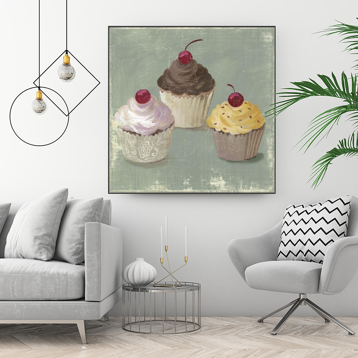 Cupcakes by PI Studio on GIANT ART - white fruit-food-drink