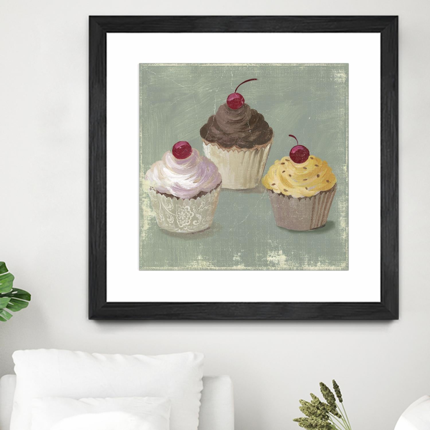 Cupcakes by PI Studio on GIANT ART - white fruit-food-drink