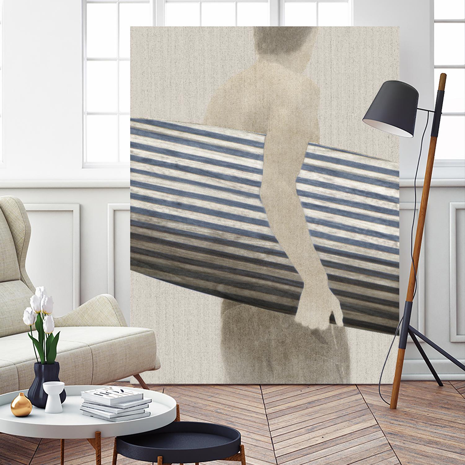 Little Luxury I by PI Studio on GIANT ART - blue men and women