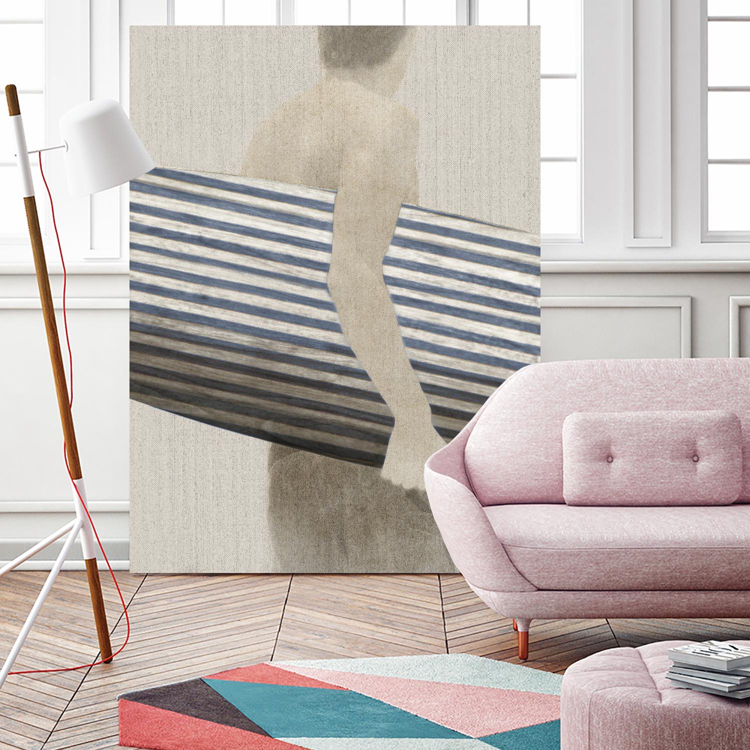 Little Luxury I by PI Studio on GIANT ART - blue men and women