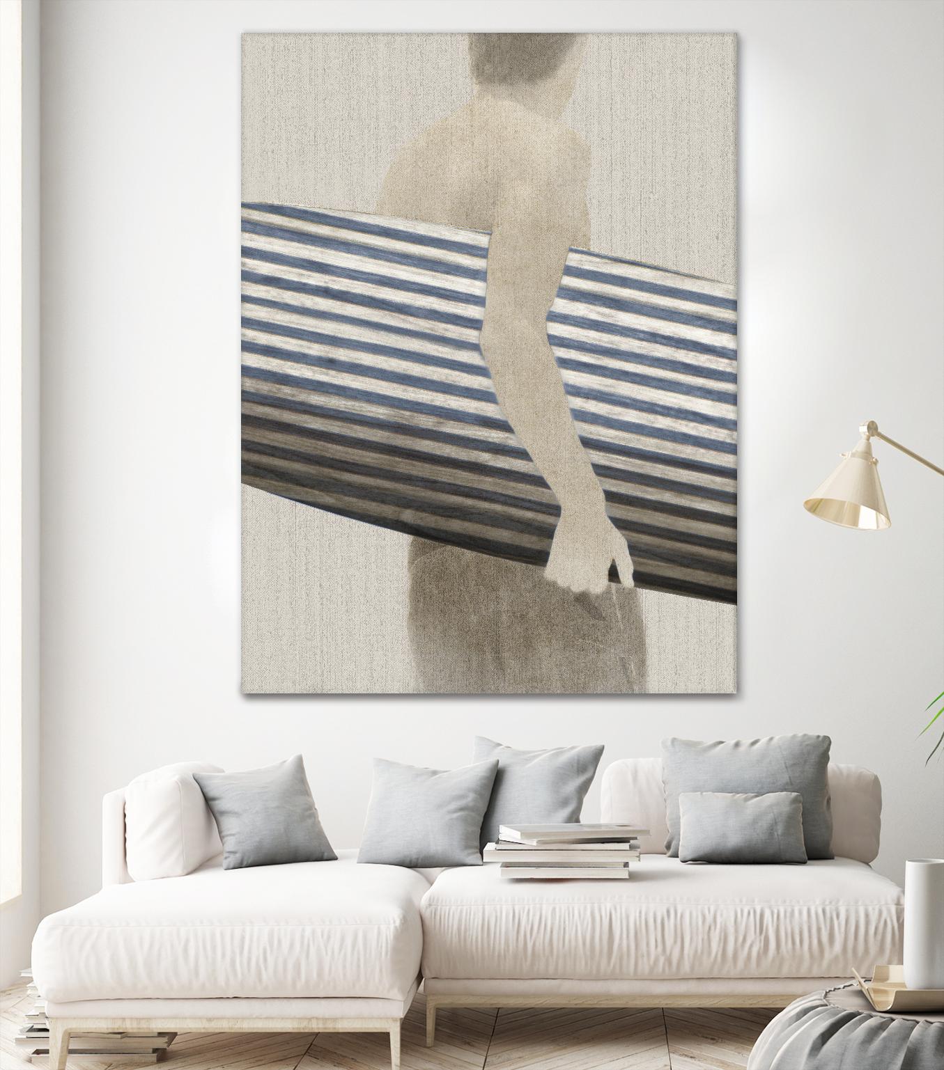 Little Luxury I by PI Studio on GIANT ART - blue men and women