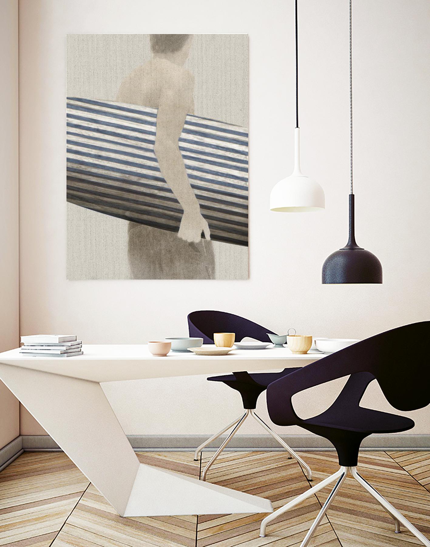 Little Luxury I by PI Studio on GIANT ART - blue men and women