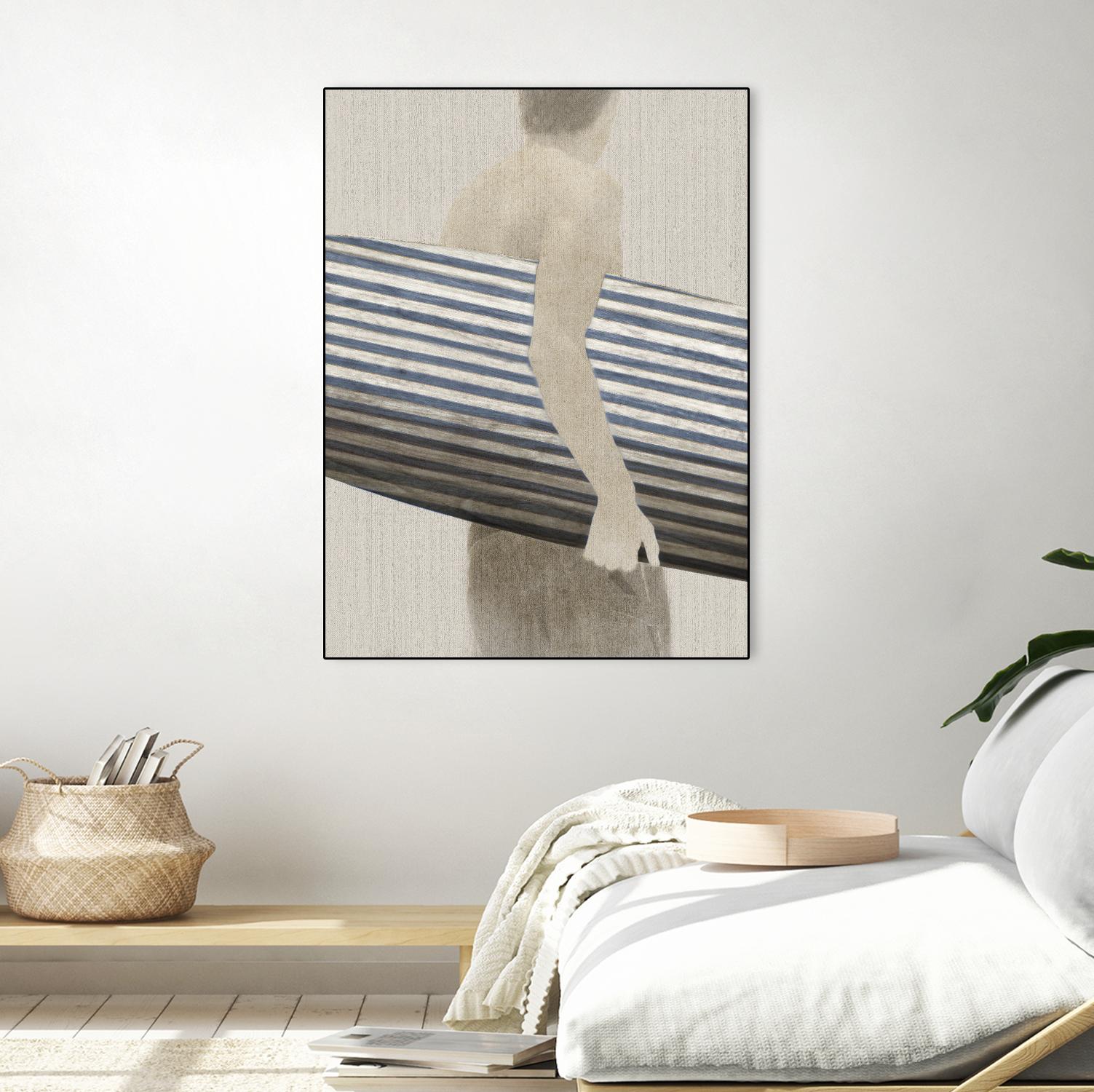 Little Luxury I by PI Studio on GIANT ART - blue men and women