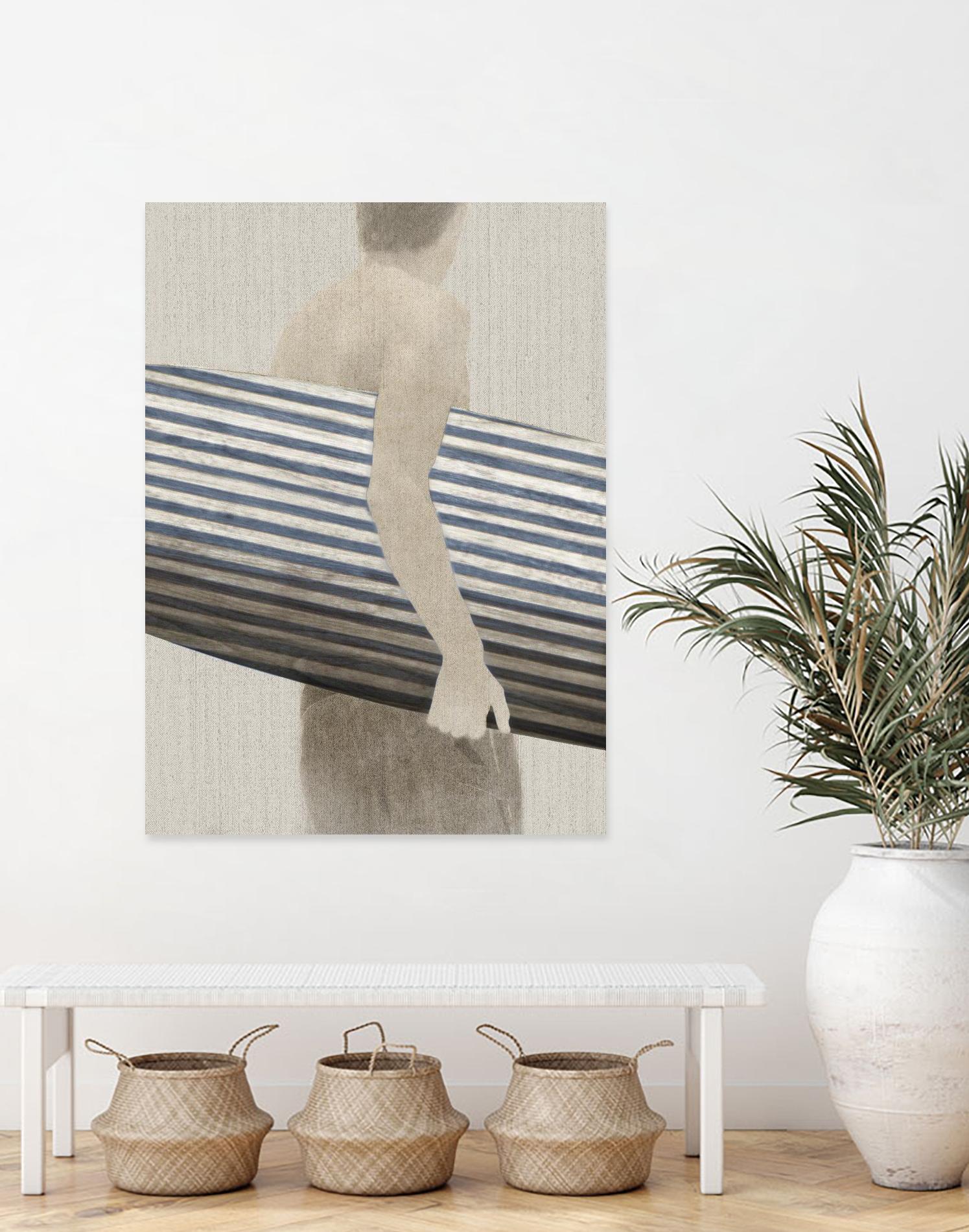 Little Luxury I by PI Studio on GIANT ART - blue men and women