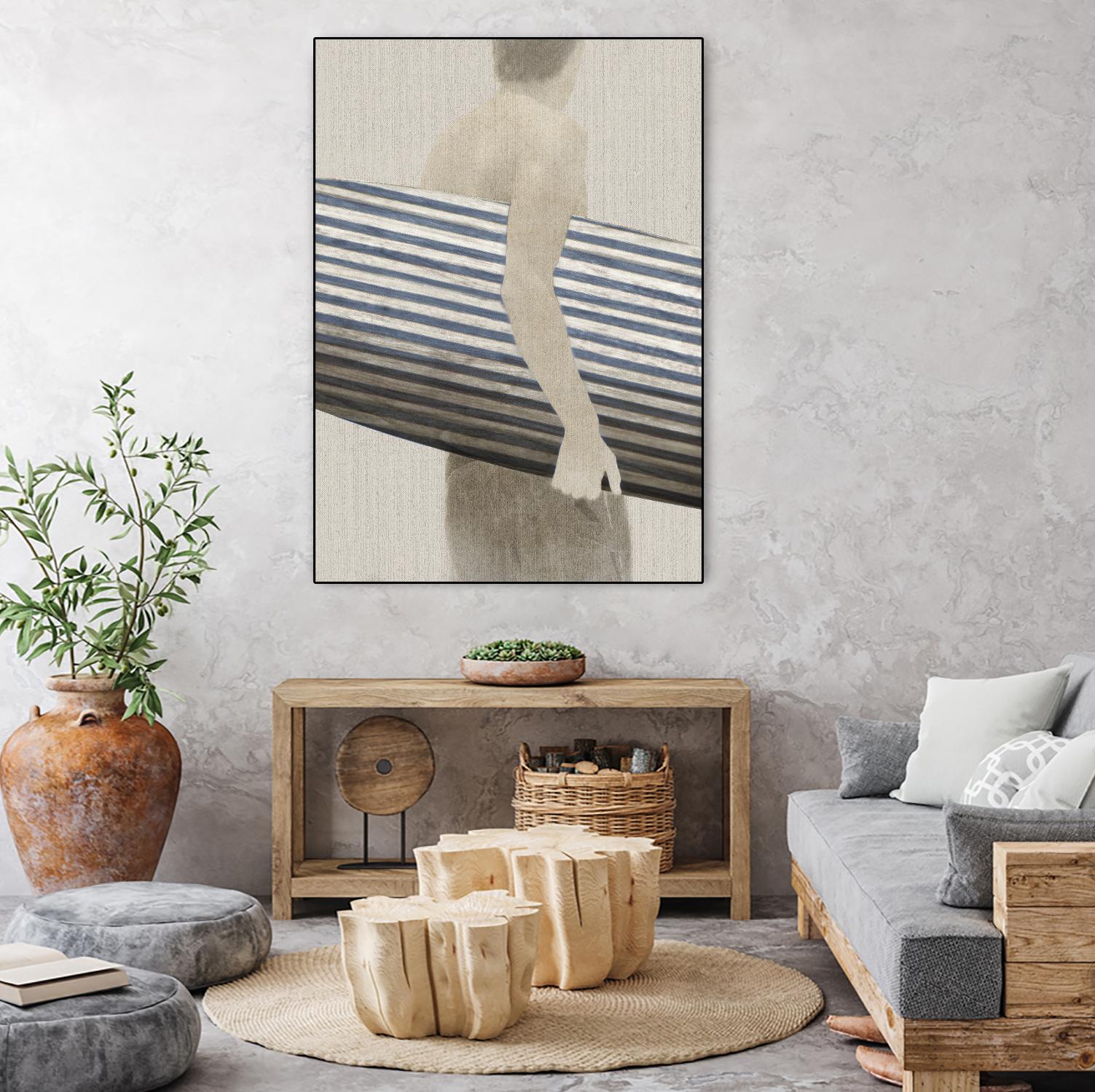 Little Luxury I by PI Studio on GIANT ART - blue men and women