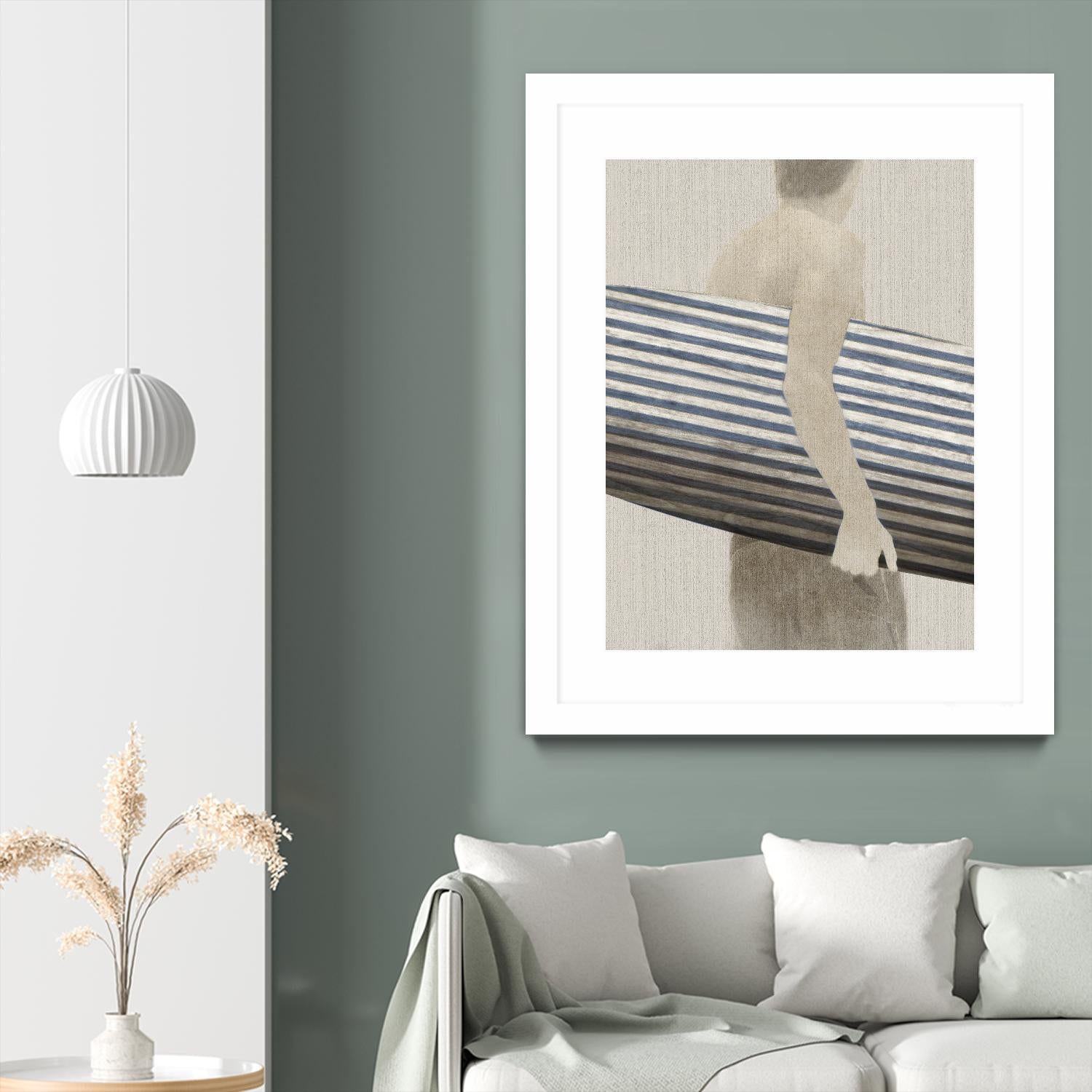 Little Luxury I by PI Studio on GIANT ART - blue men and women