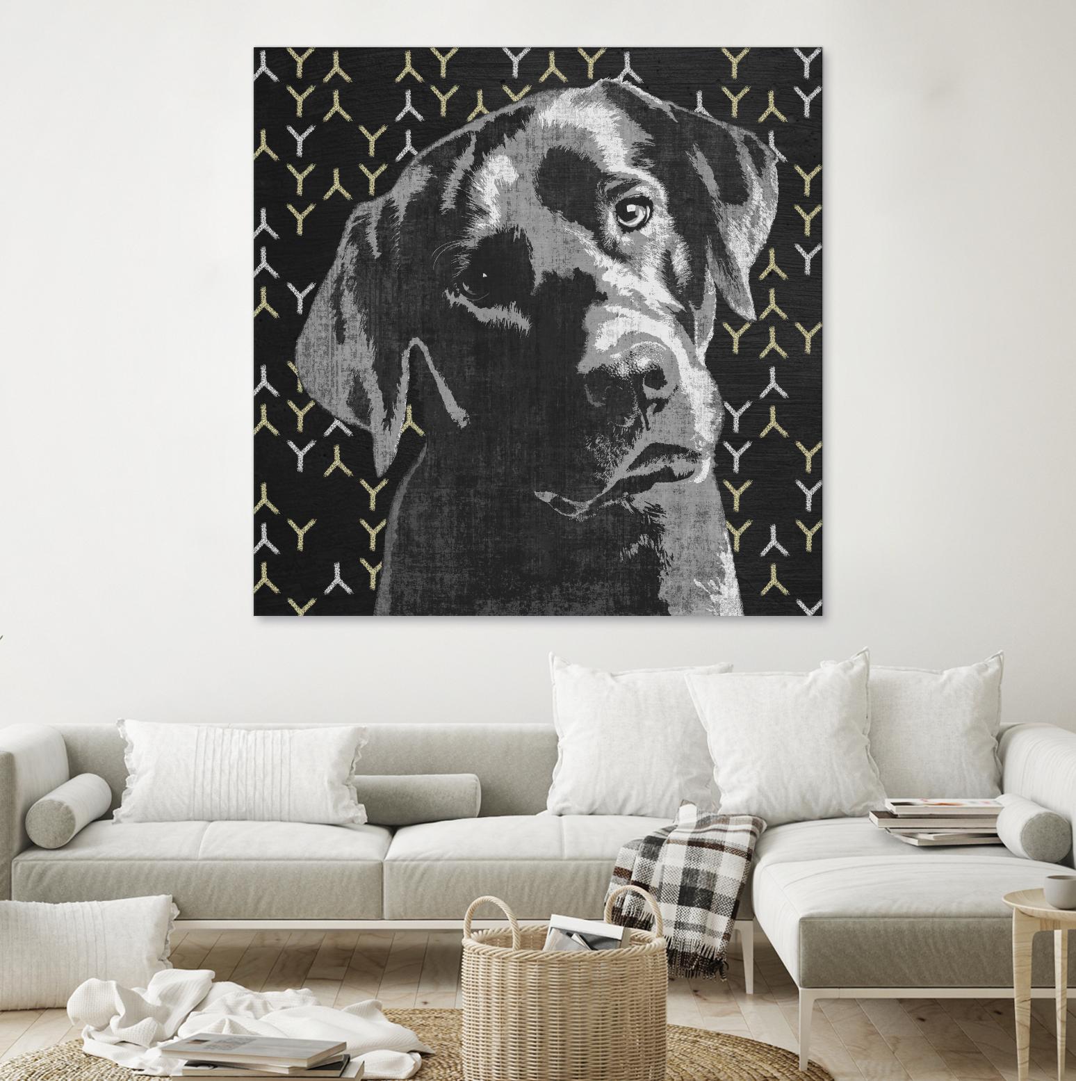 Lab by PI Studio on GIANT ART - grey animals