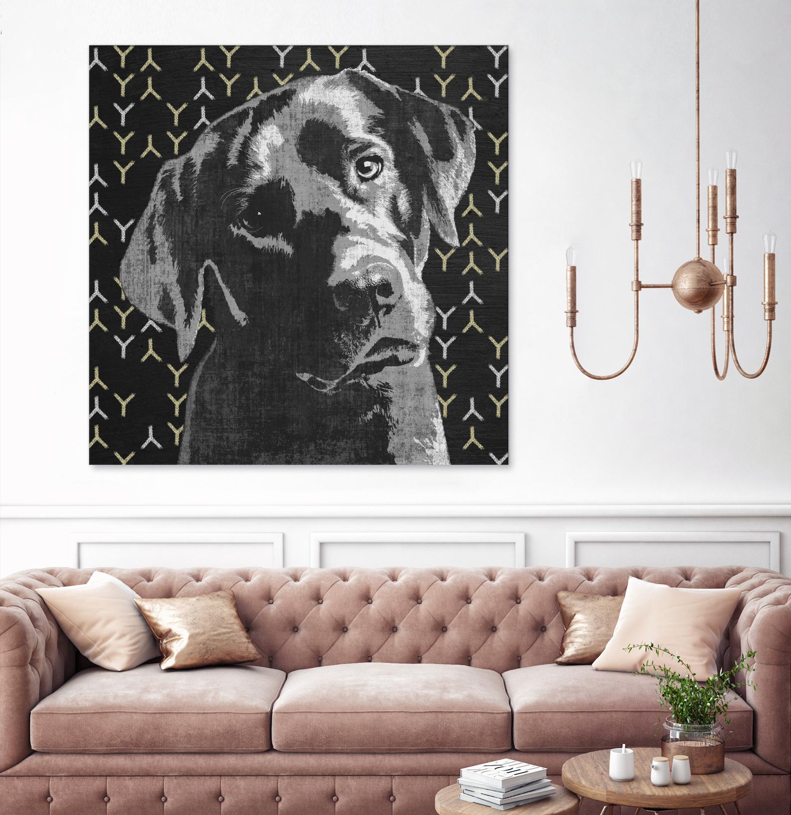 Lab by PI Studio on GIANT ART - grey animals