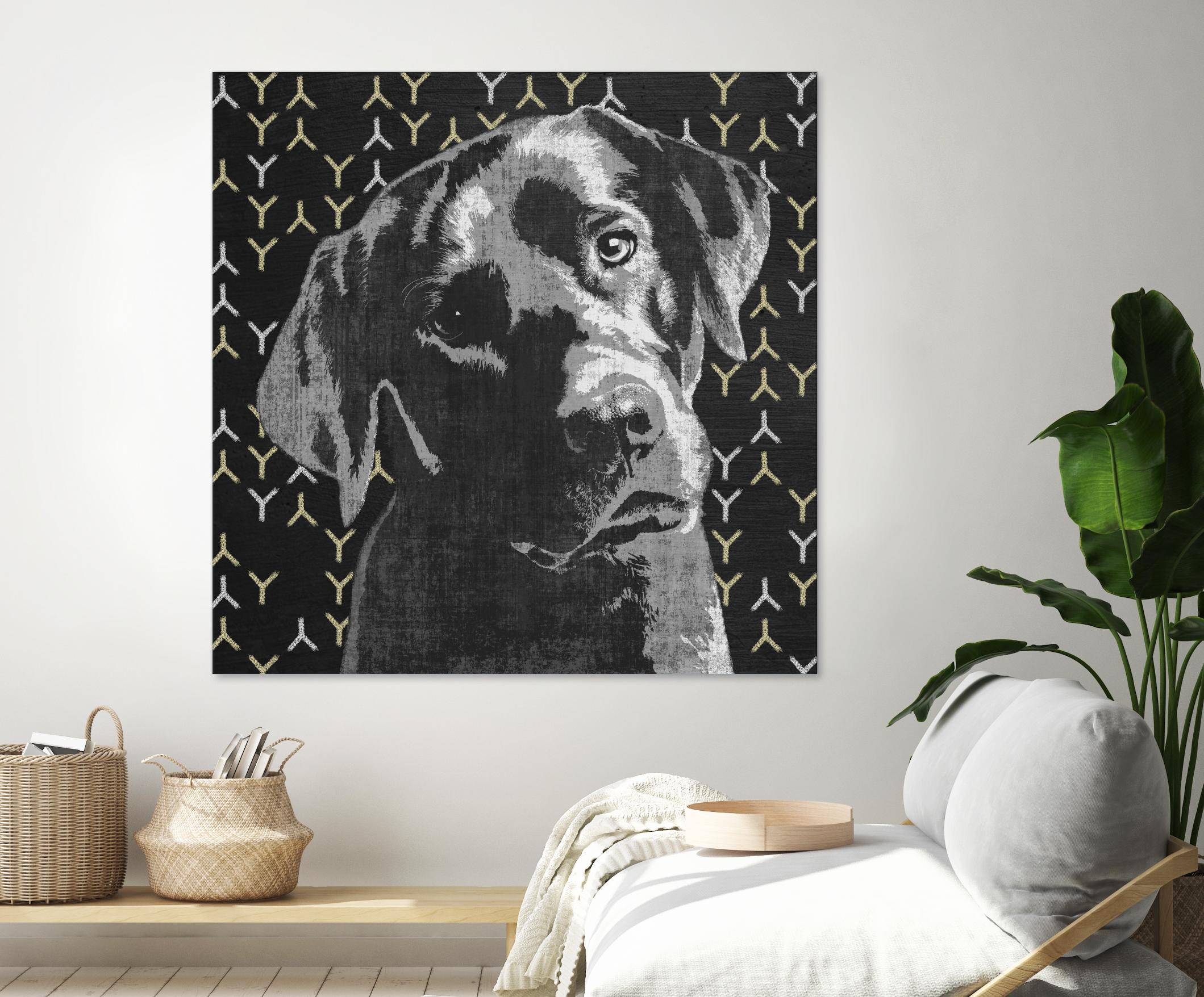 Lab by PI Studio on GIANT ART - grey animals