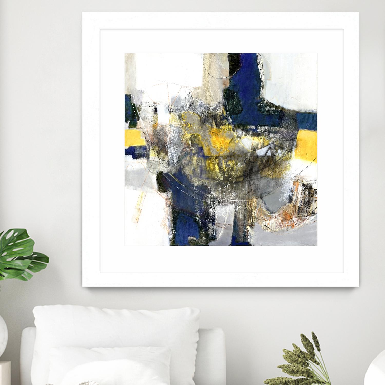 Round Trip I by PI Studio on GIANT ART - white abstract