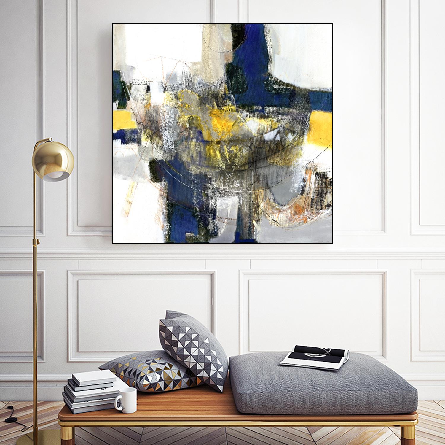 Round Trip I by PI Studio on GIANT ART - white abstract