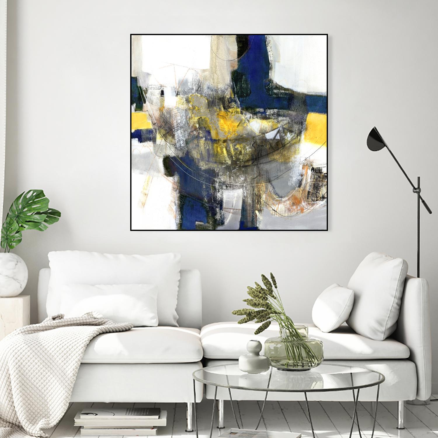 Round Trip I by PI Studio on GIANT ART - white abstract