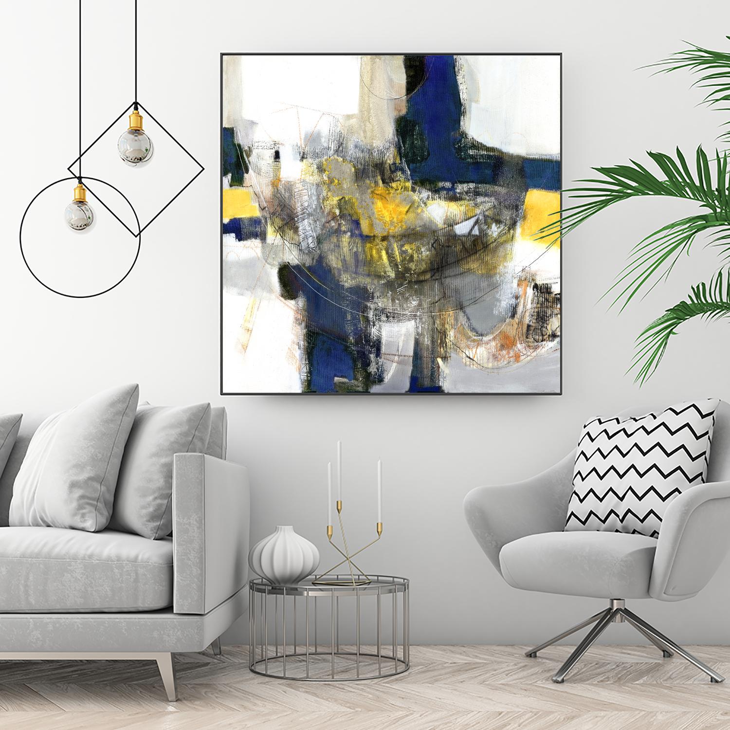 Round Trip I by PI Studio on GIANT ART - white abstract