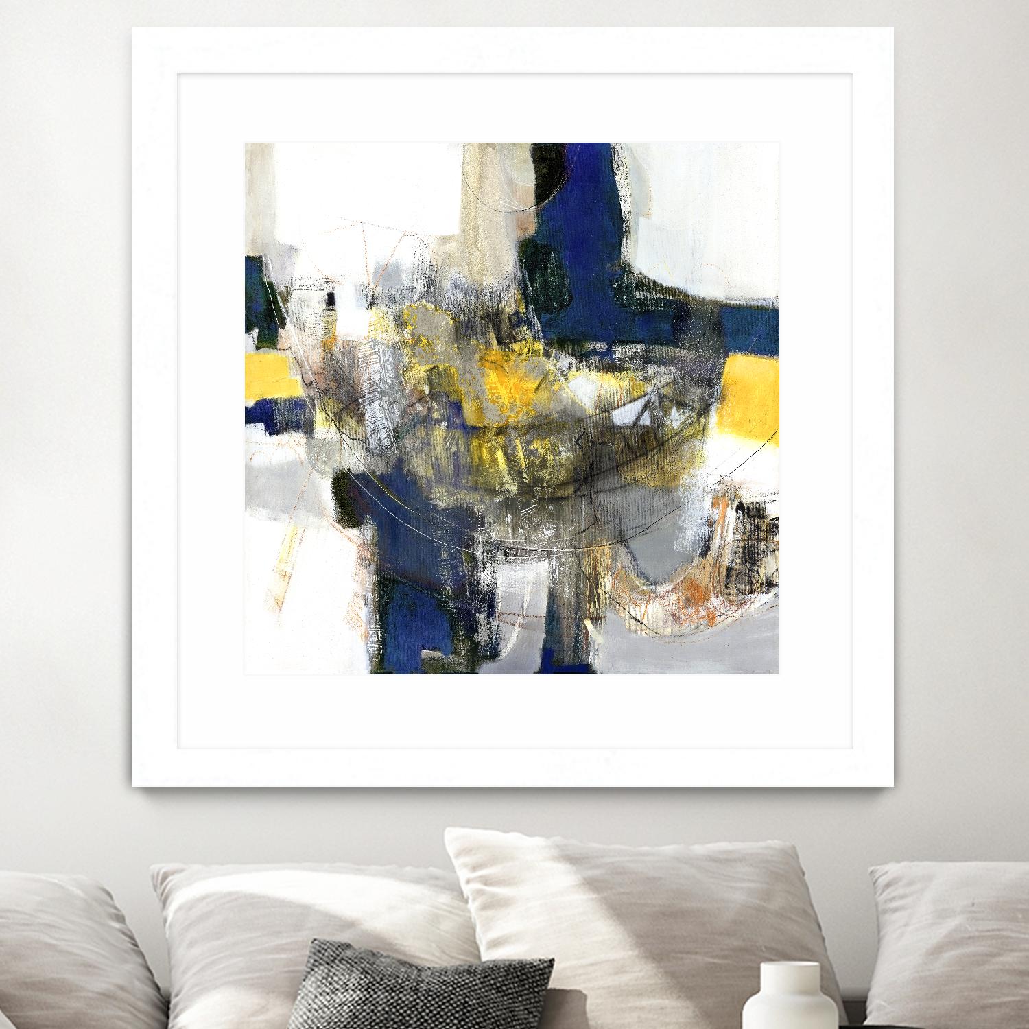 Round Trip I by PI Studio on GIANT ART - white abstract