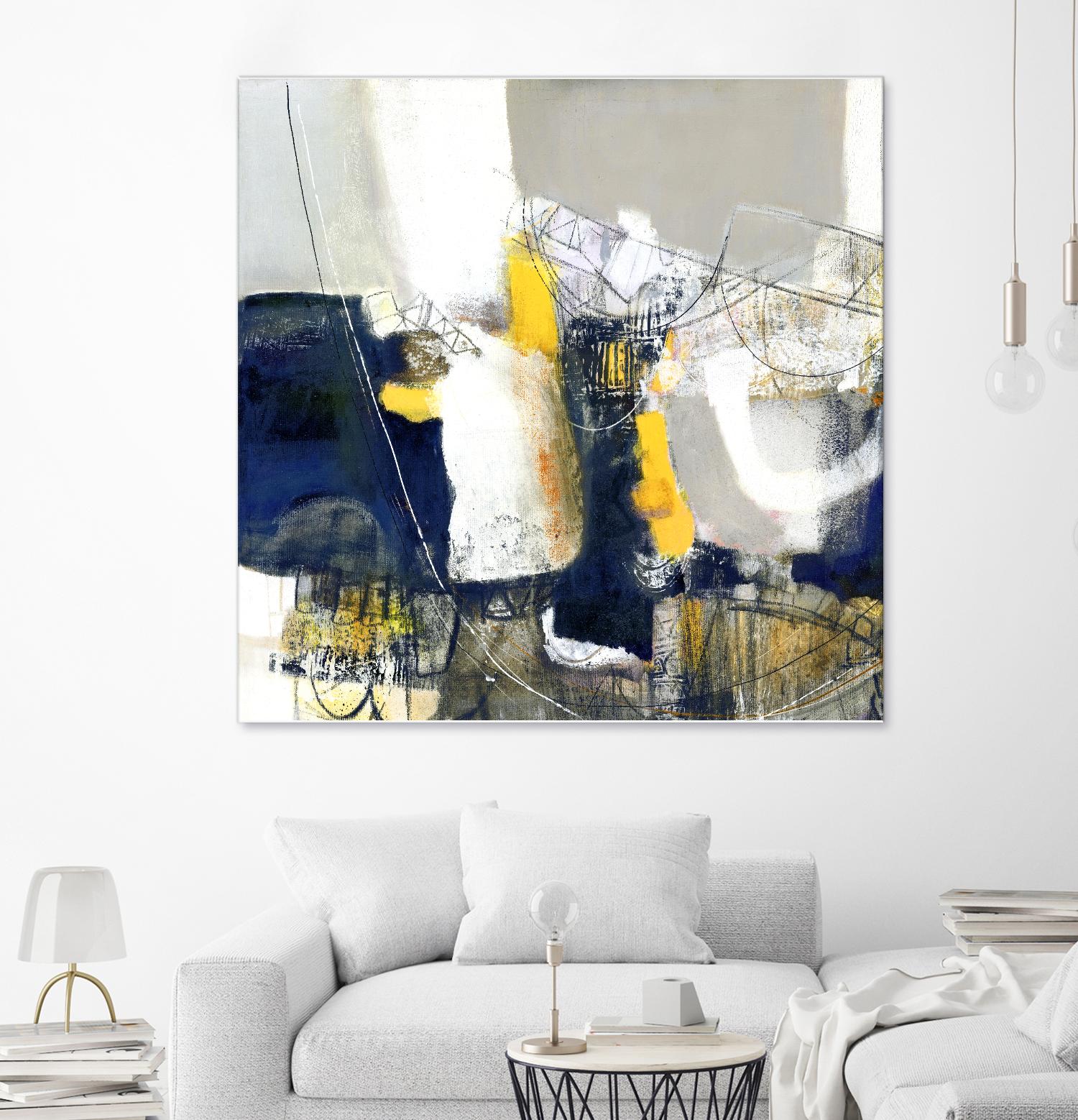 Round Trip II by PI Studio on GIANT ART - white abstract