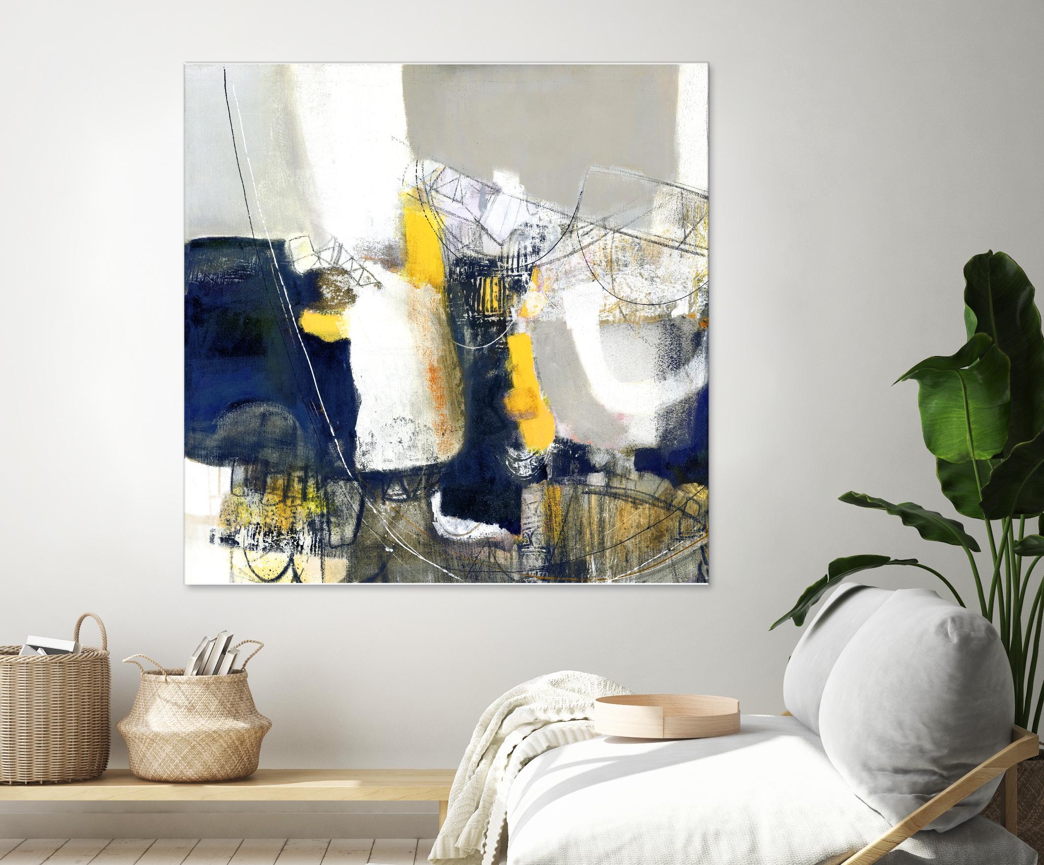 Round Trip II by PI Studio on GIANT ART - white abstract