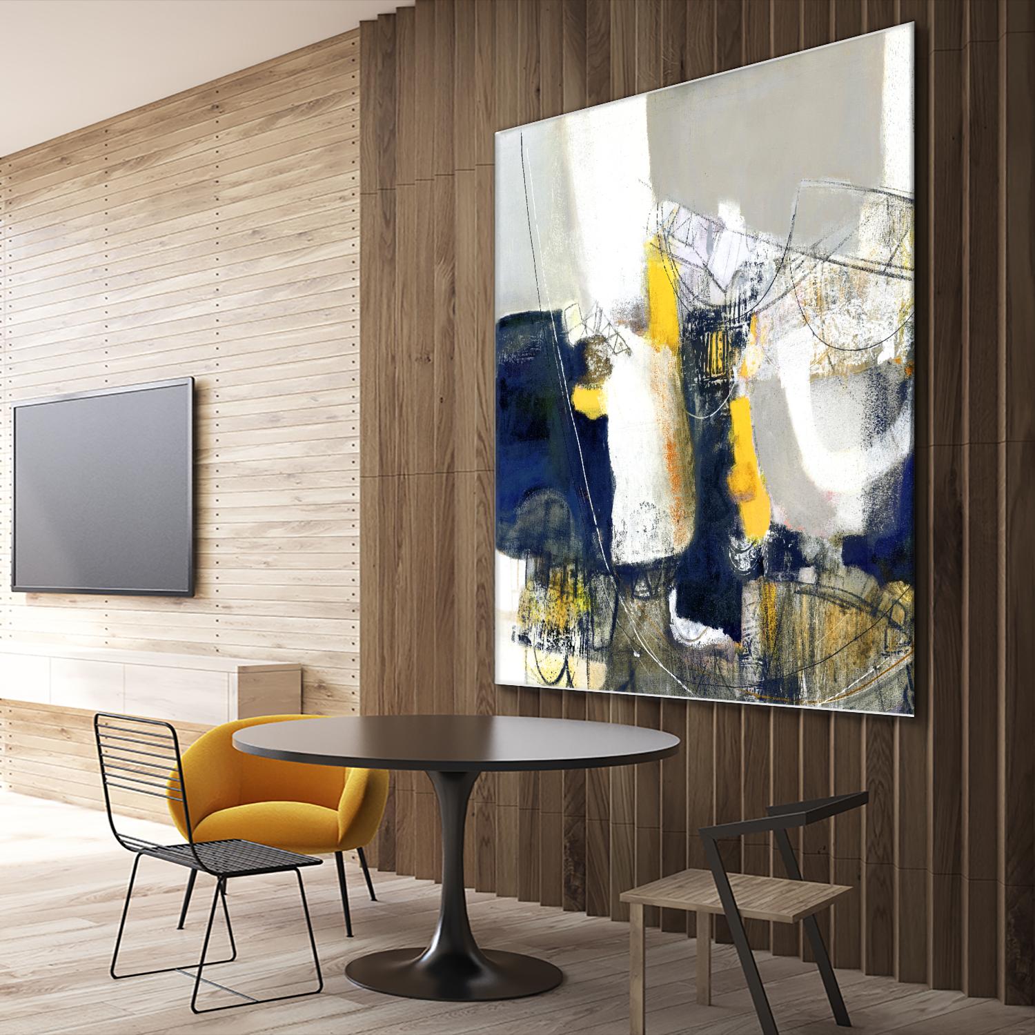 Round Trip II by PI Studio on GIANT ART - white abstract