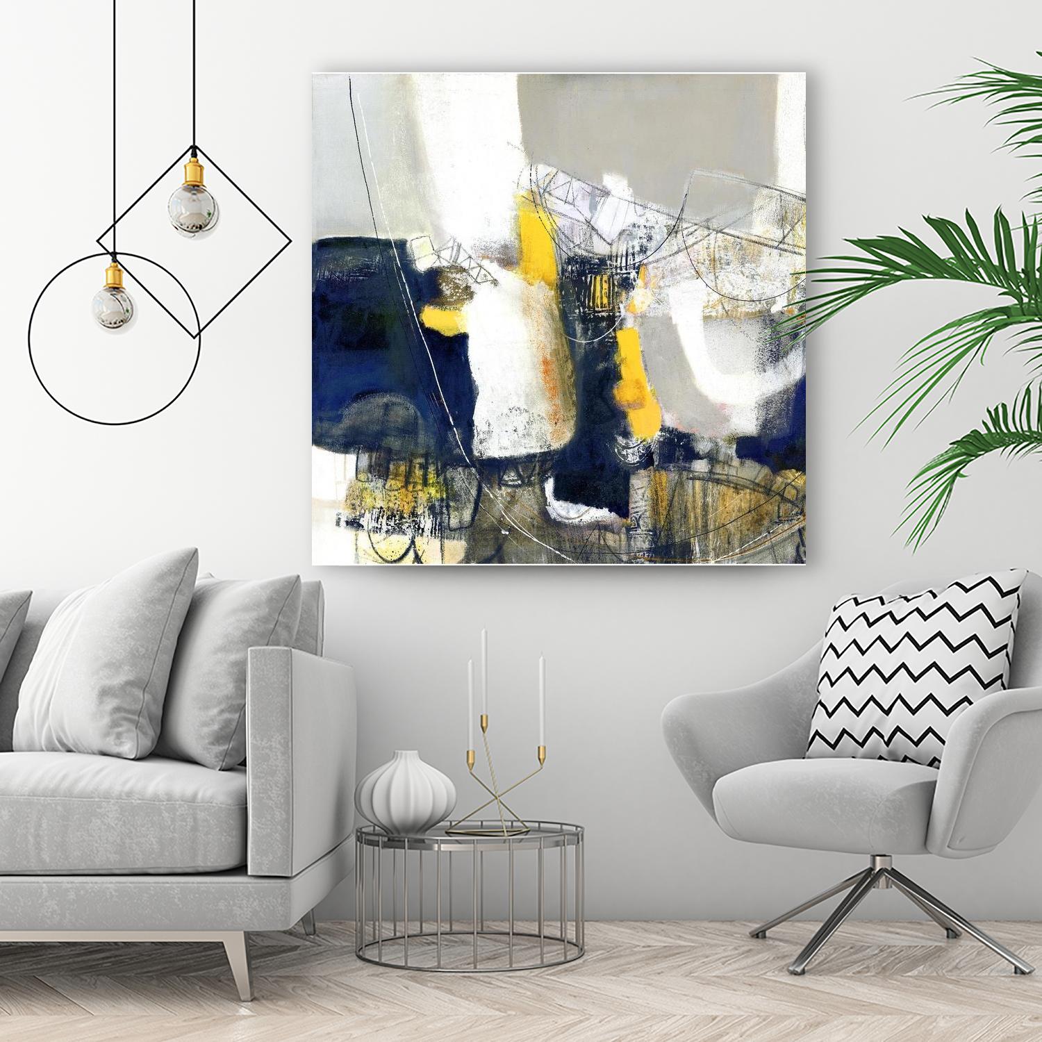 Round Trip II by PI Studio on GIANT ART - white abstract